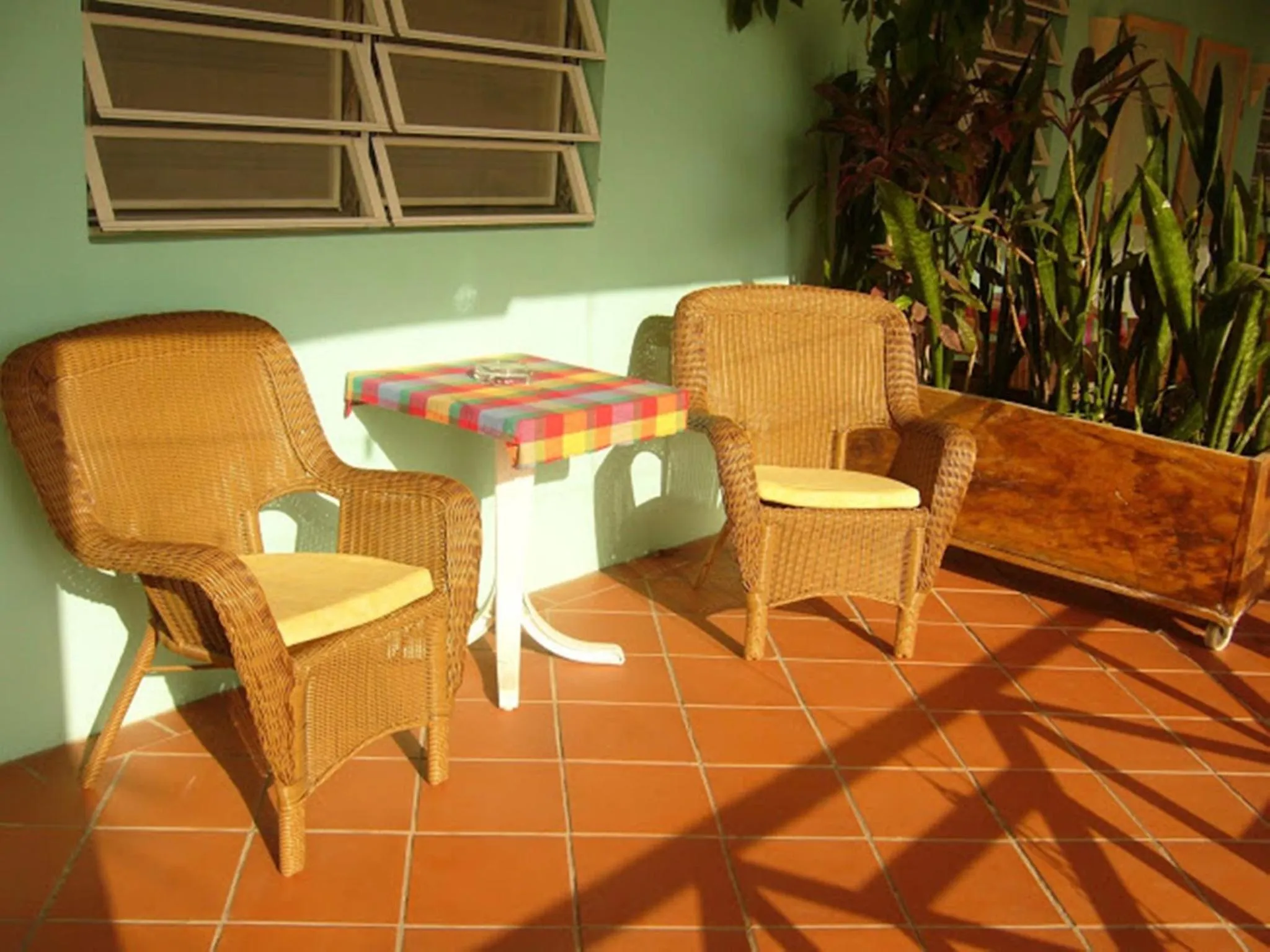 Balcony/Terrace in Tamarind Tree Hotel