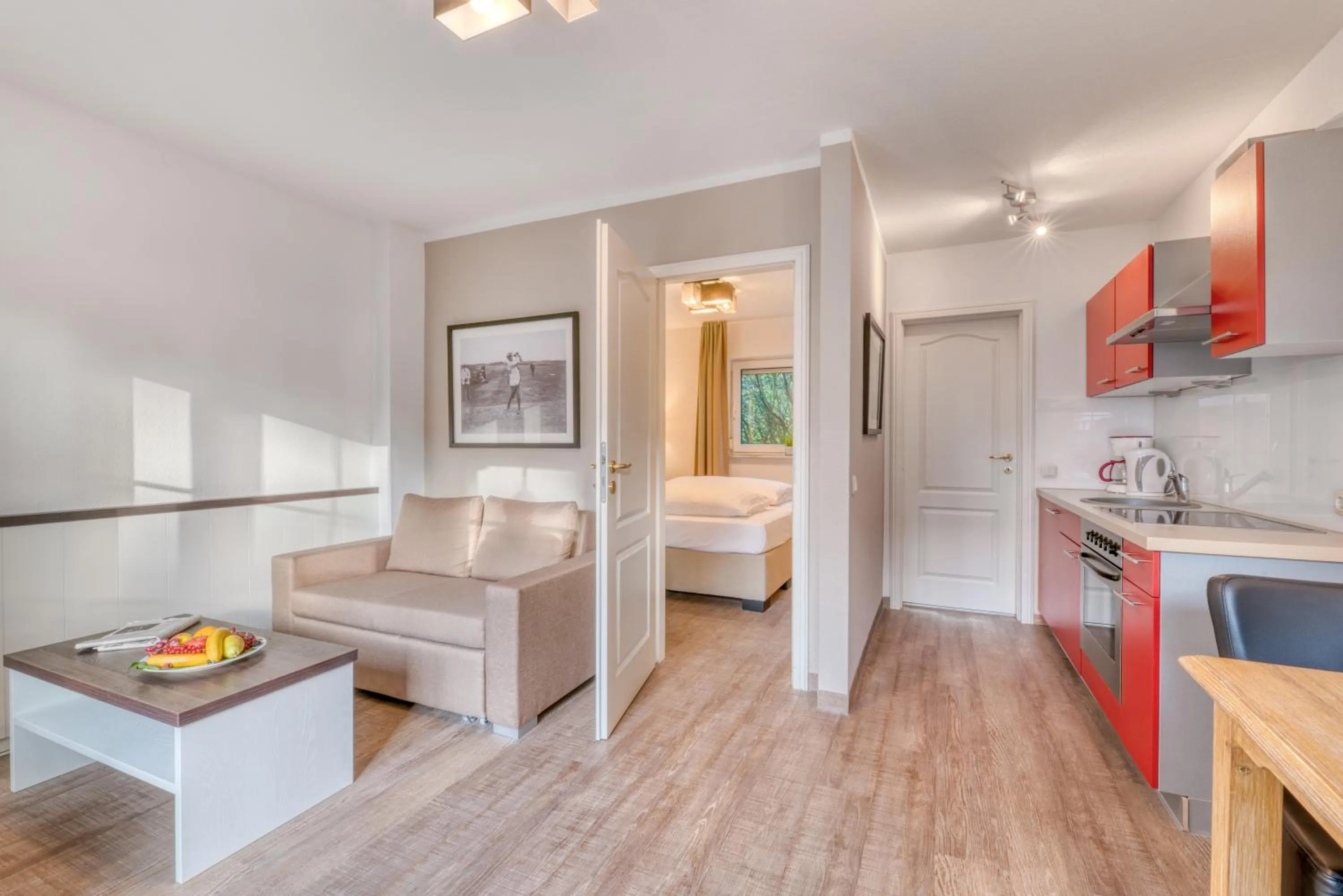 Kitchen or kitchenette in Strandgrün Golf- & Spa Resort