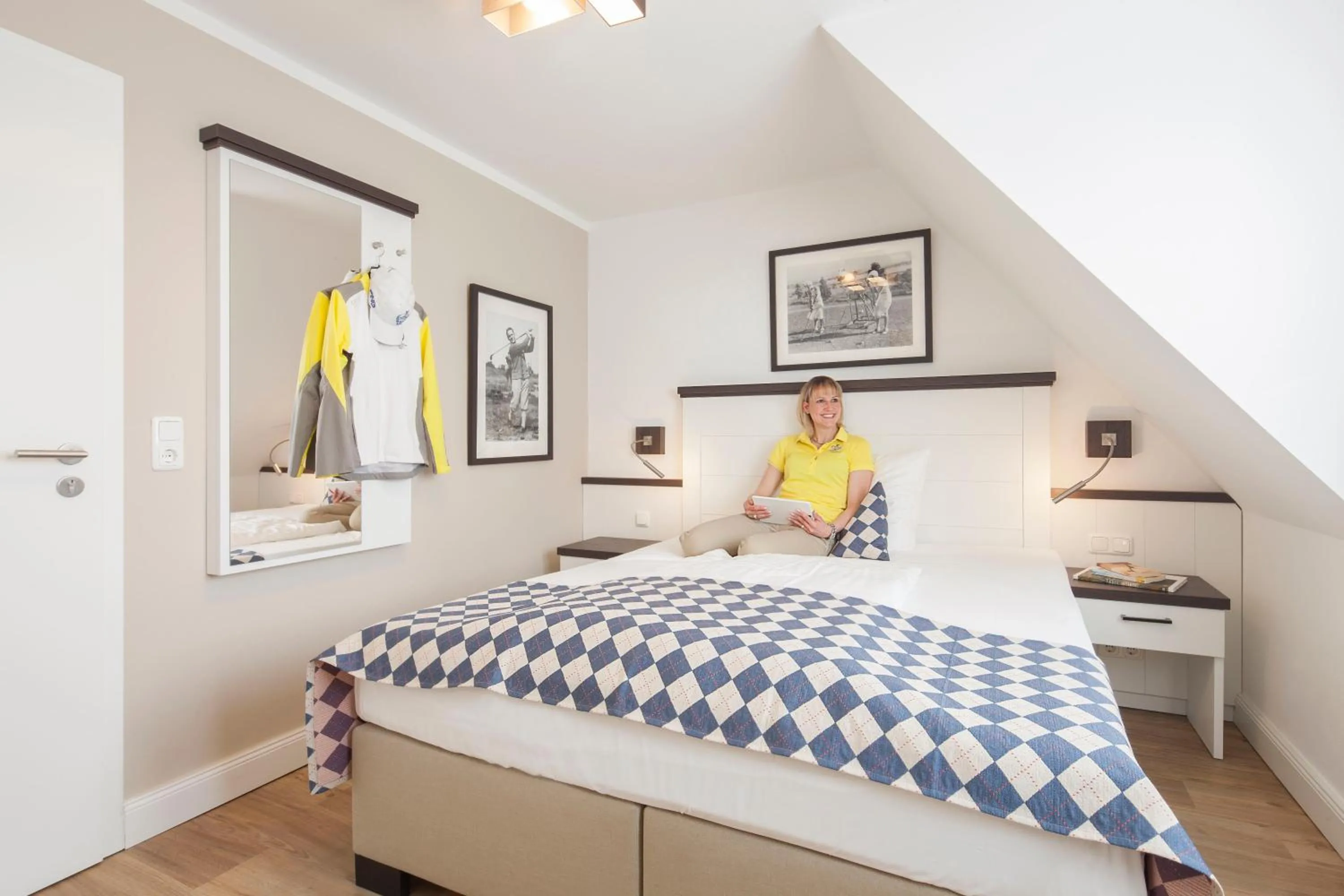 Photo of the whole room, Bed in Strandgrün Golf- & Spa Resort