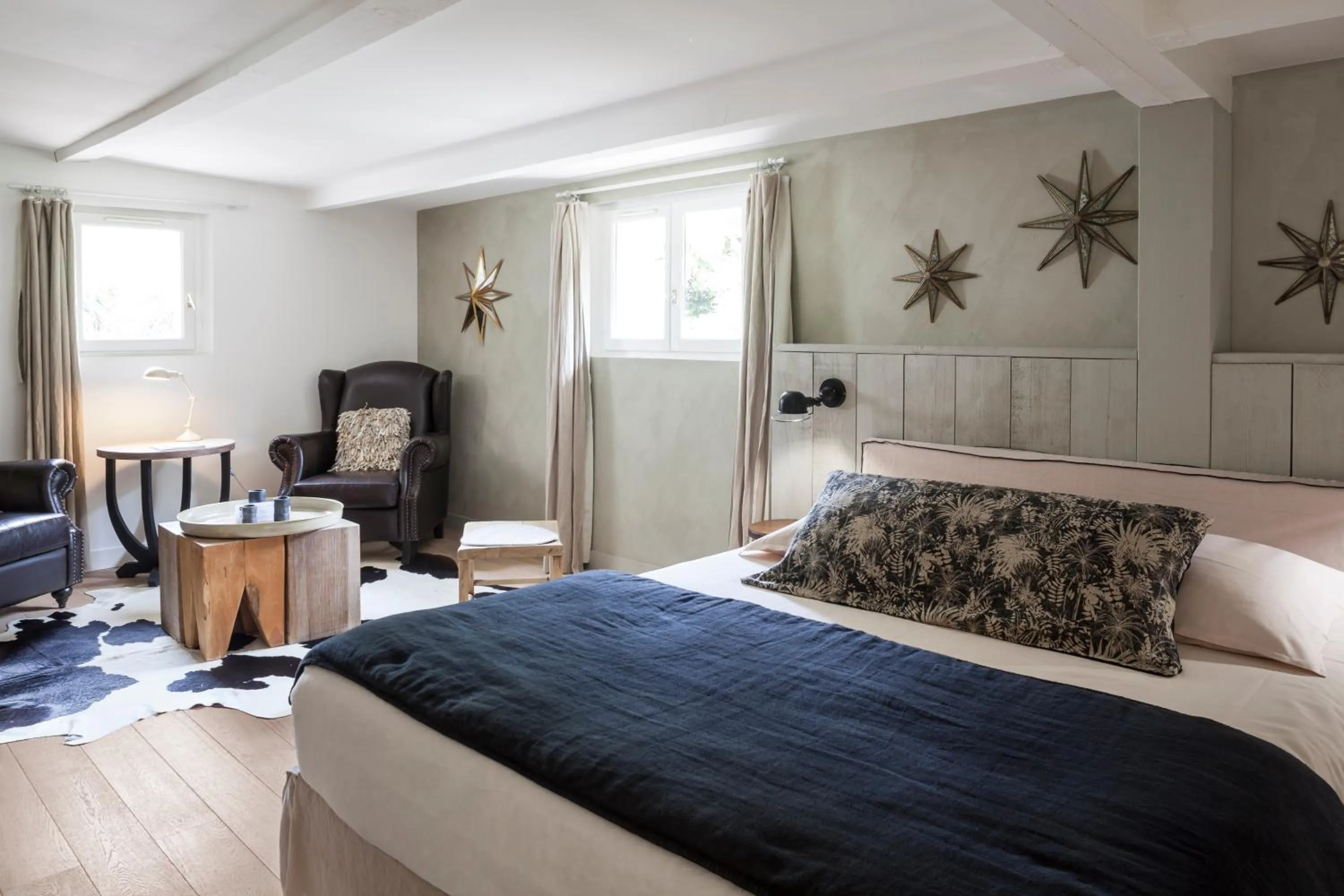 Bed in Bastide Nomade - guest house