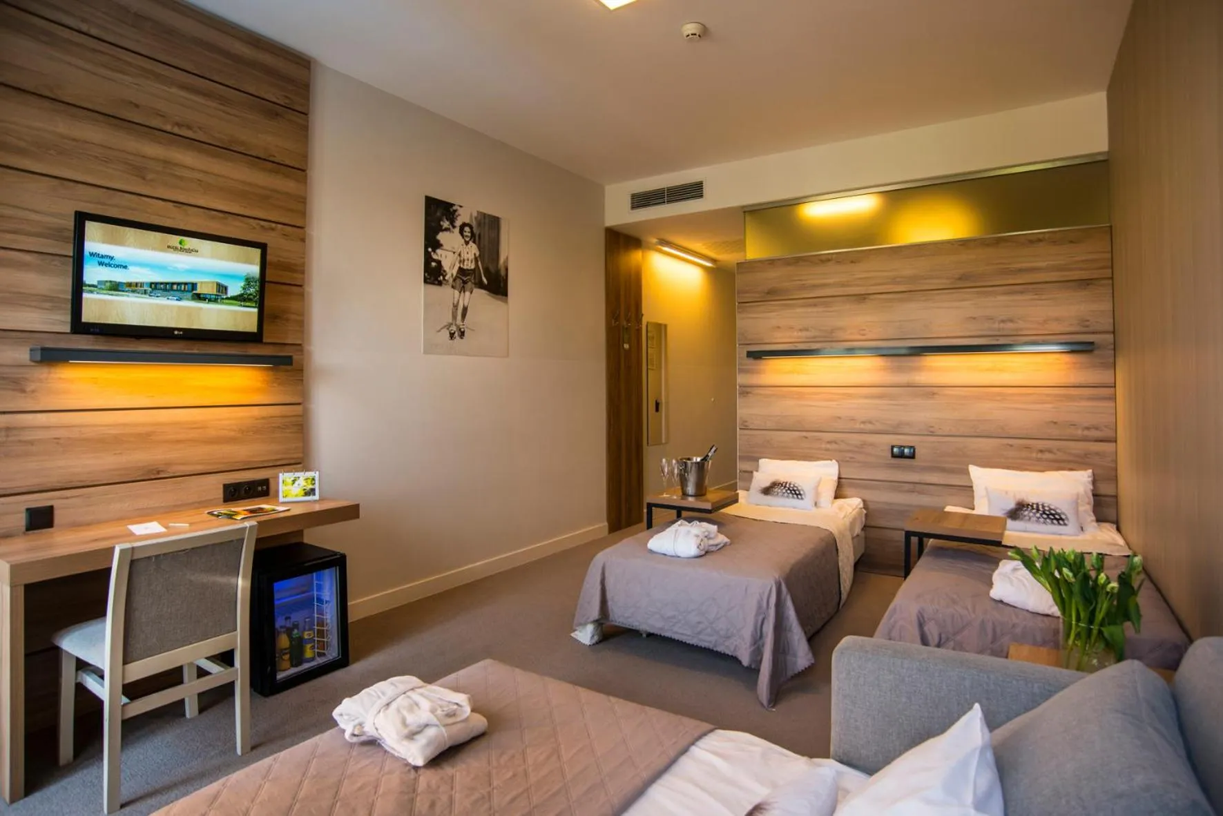 Bed in Hotel Bonifacio SPA&SPORT Resort