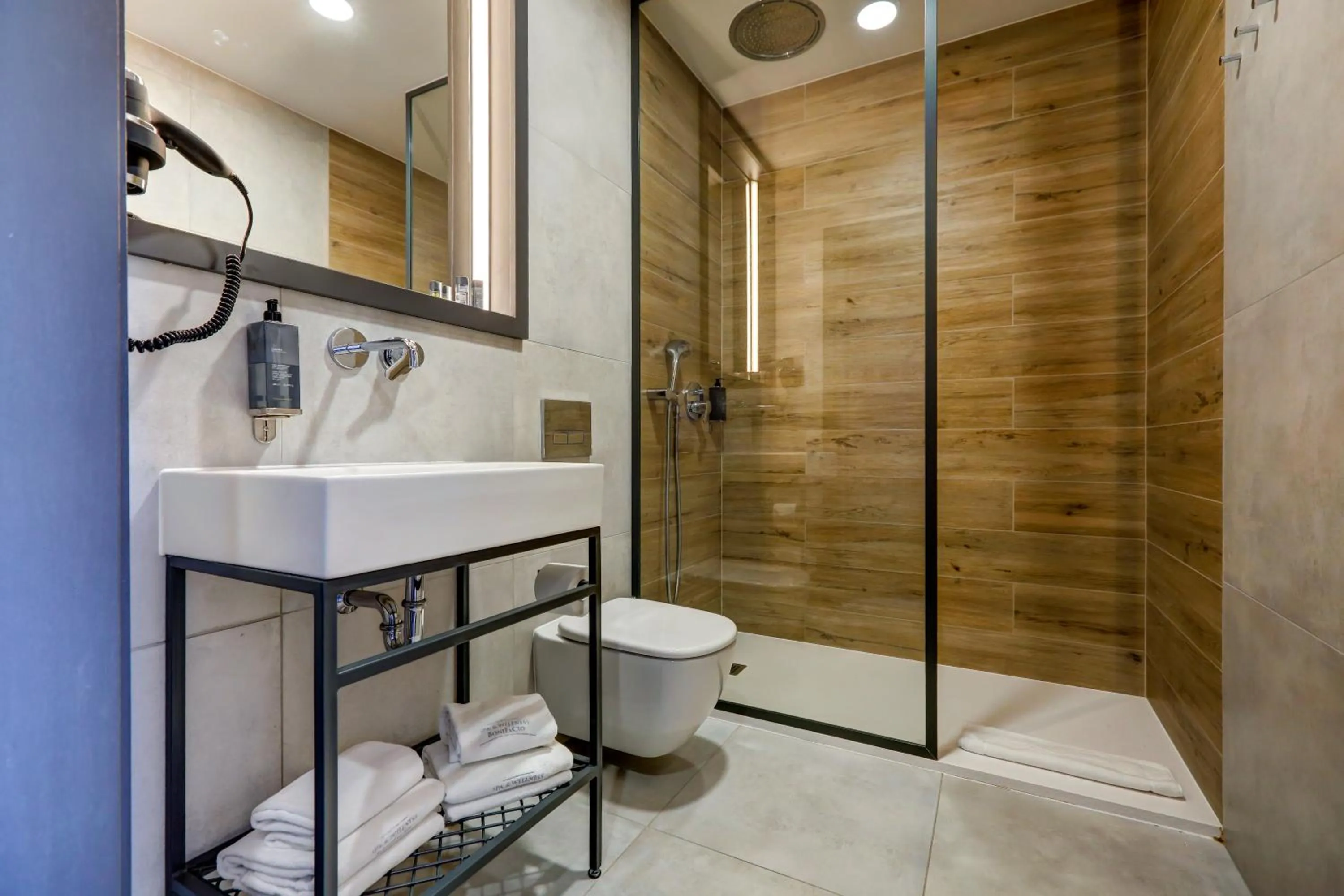 Shower in Hotel Bonifacio SPA&SPORT Resort