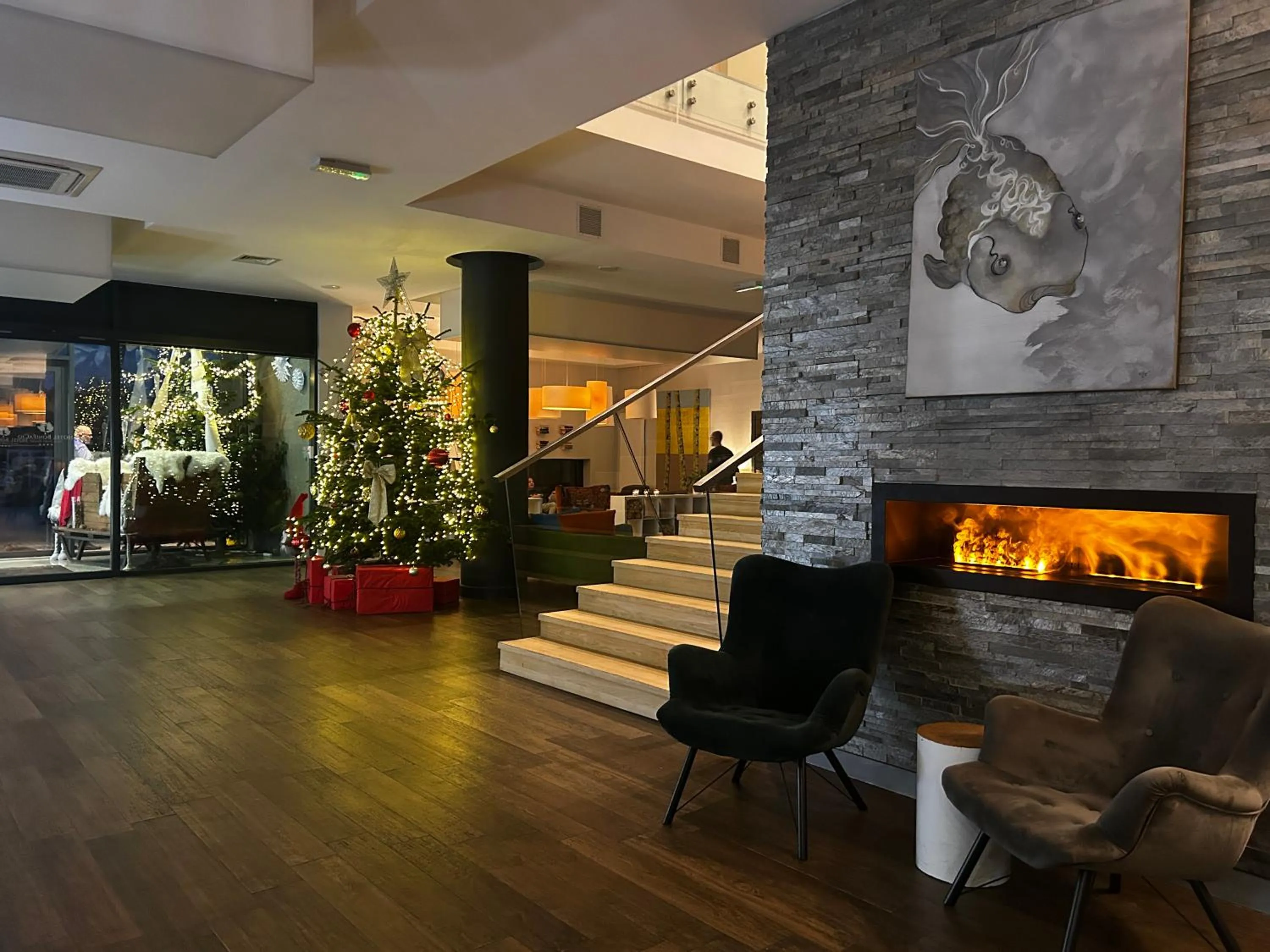 Lobby or reception in Hotel Bonifacio SPA&SPORT Resort