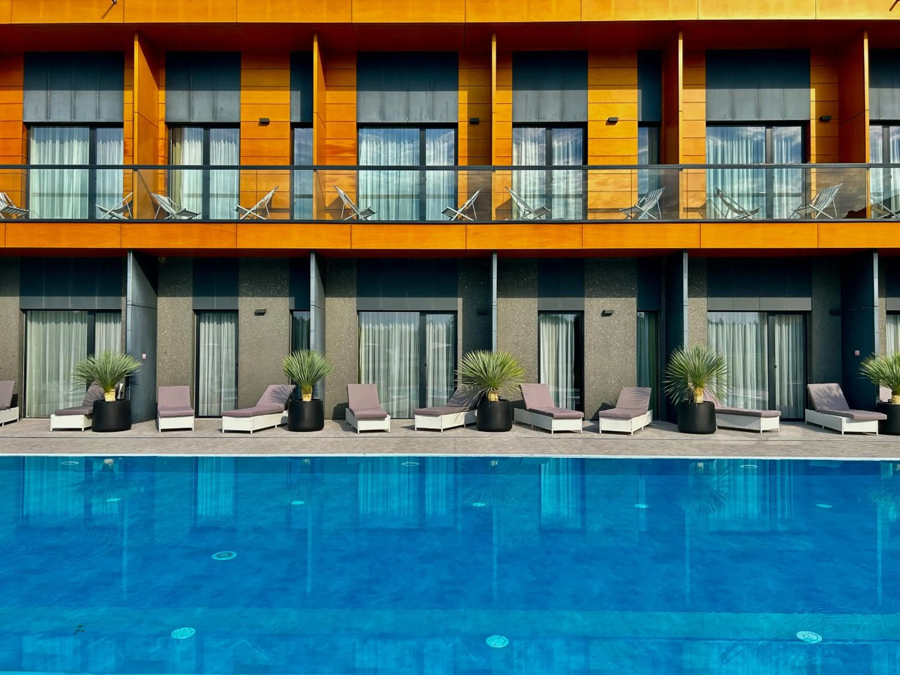 Balcony/Terrace in Hotel Bonifacio SPA&SPORT Resort