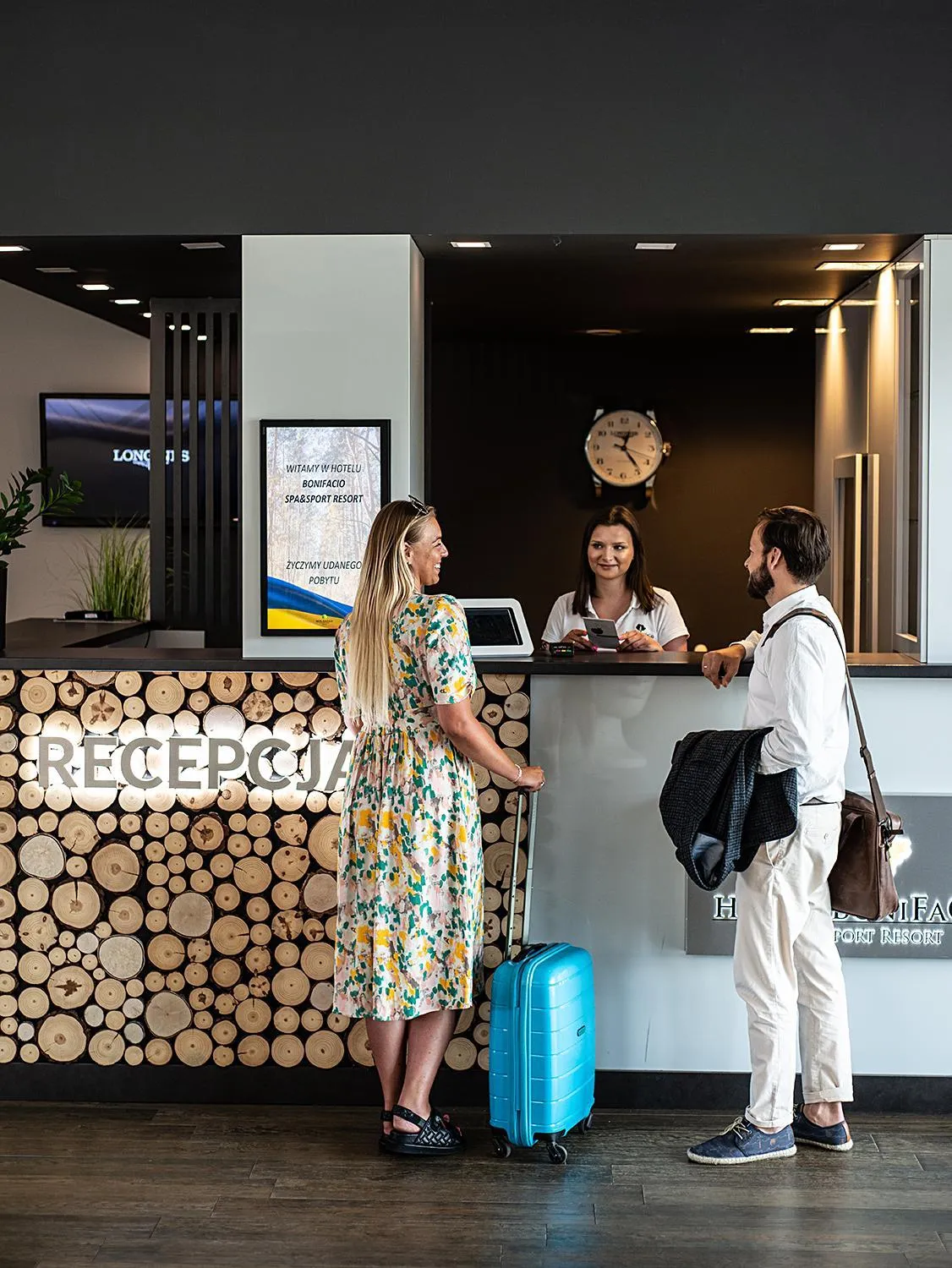 Lobby or reception in Hotel Bonifacio SPA&SPORT Resort