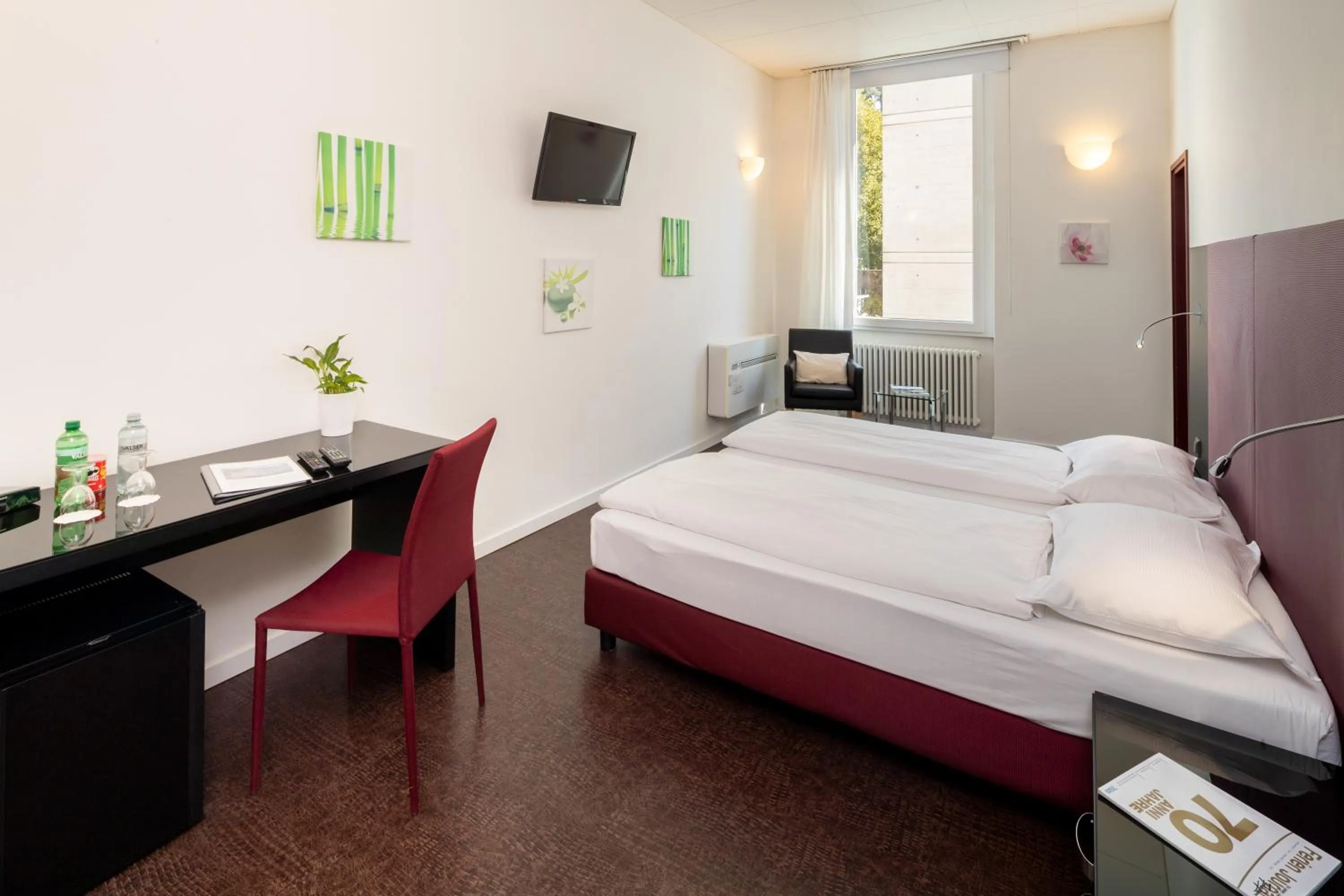 Bedroom, Bed in Hotel Rio Muralto