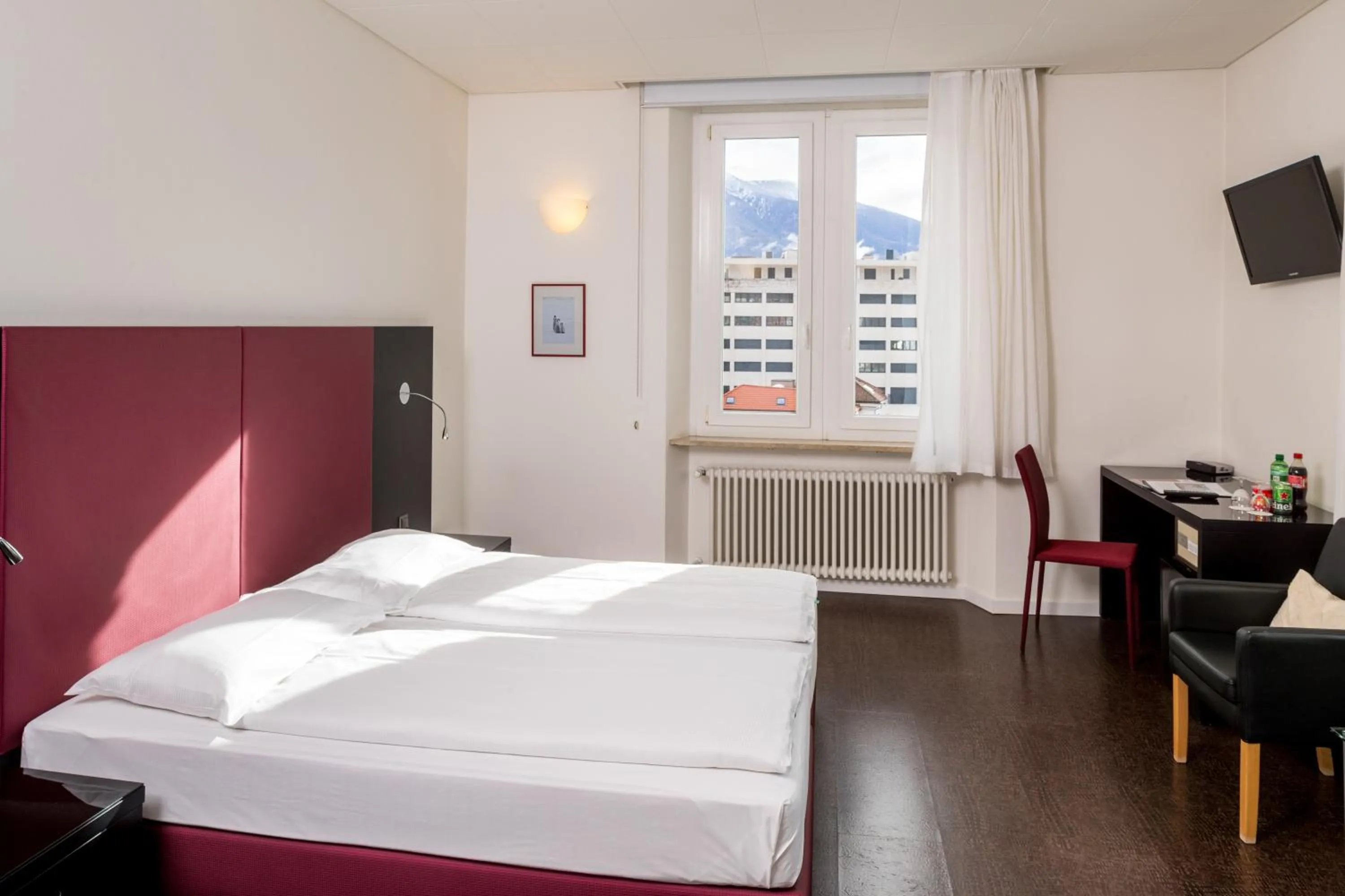 Bedroom, Bed in Hotel Rio Muralto