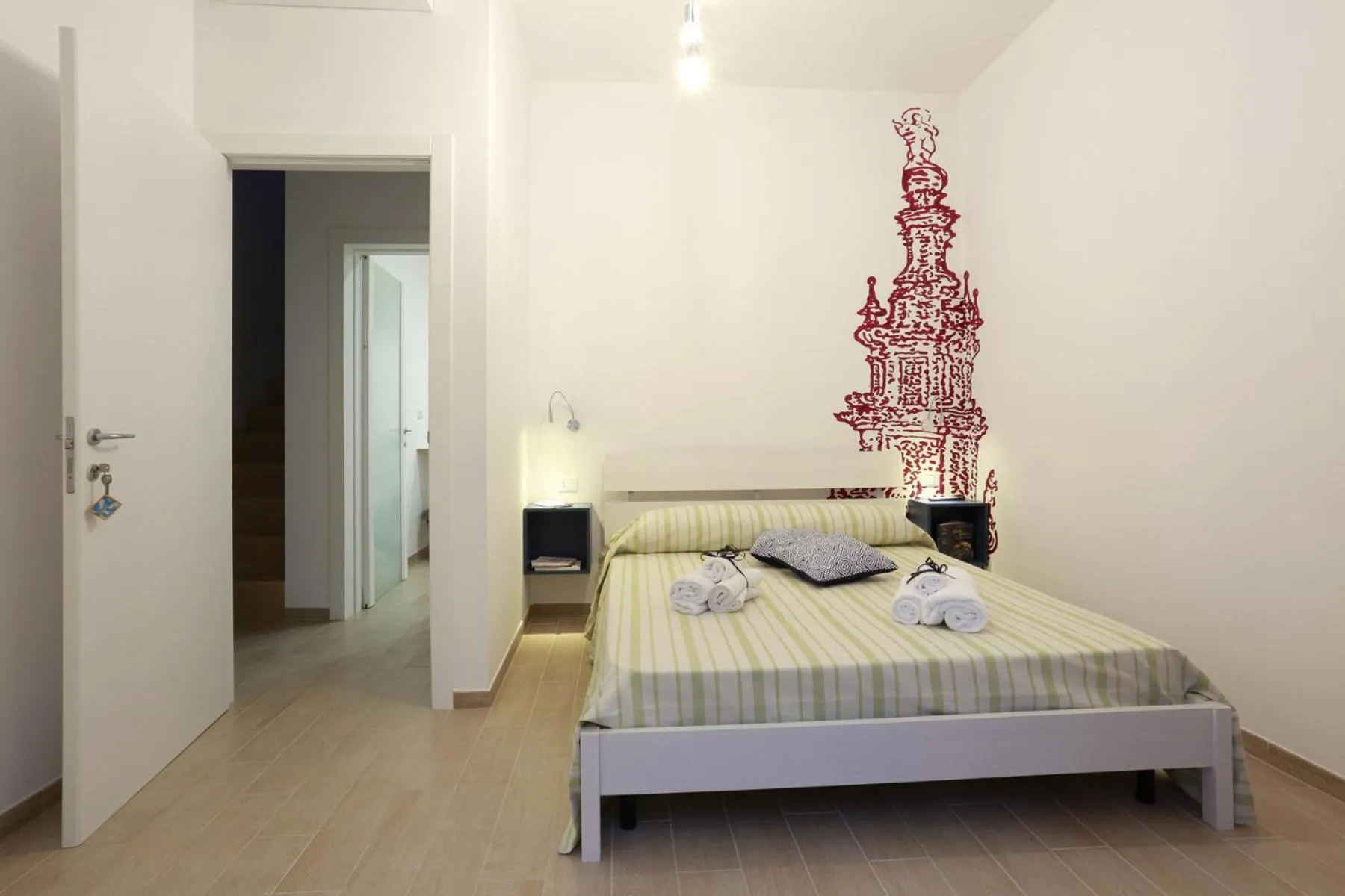 Photo of the whole room, Bed in B&B EVO Nardò