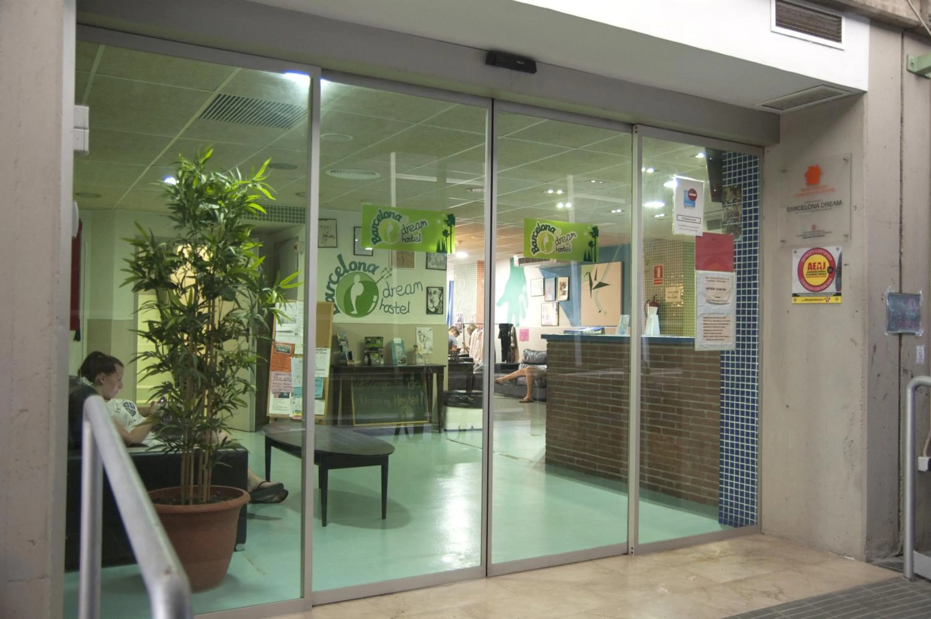 Facade/entrance in Be Dream Hostel