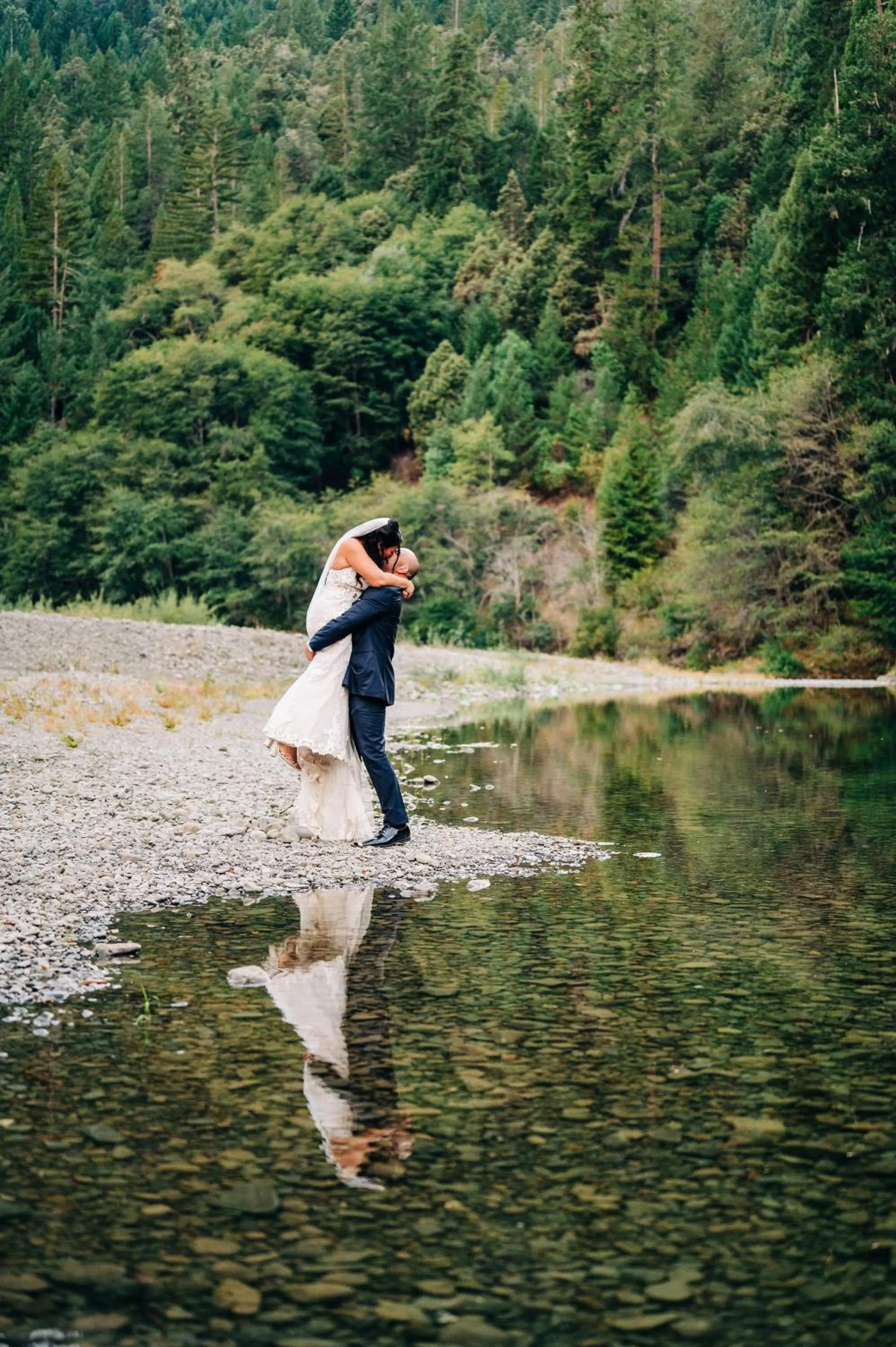 Natural landscape in Redwoods River Resort & Campground