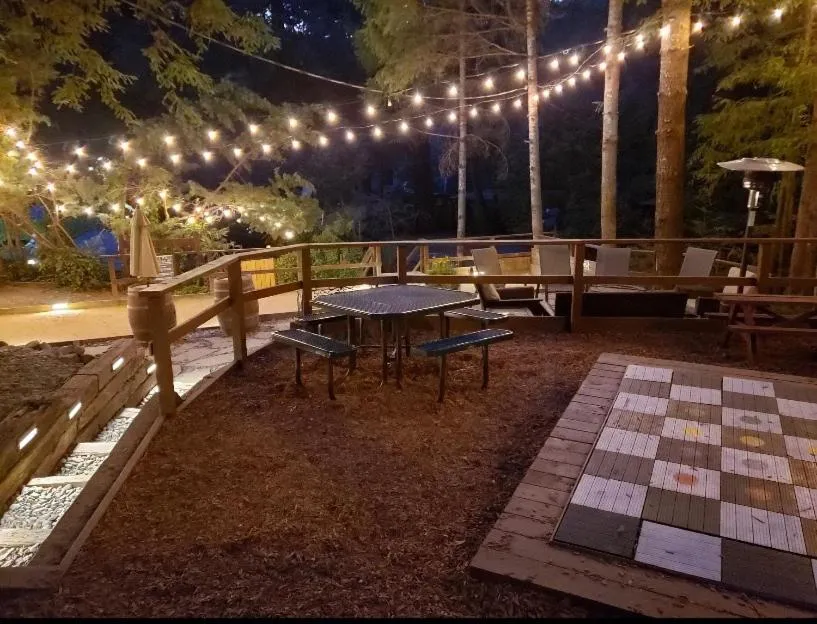 Children play ground in Redwoods River Resort & Campground