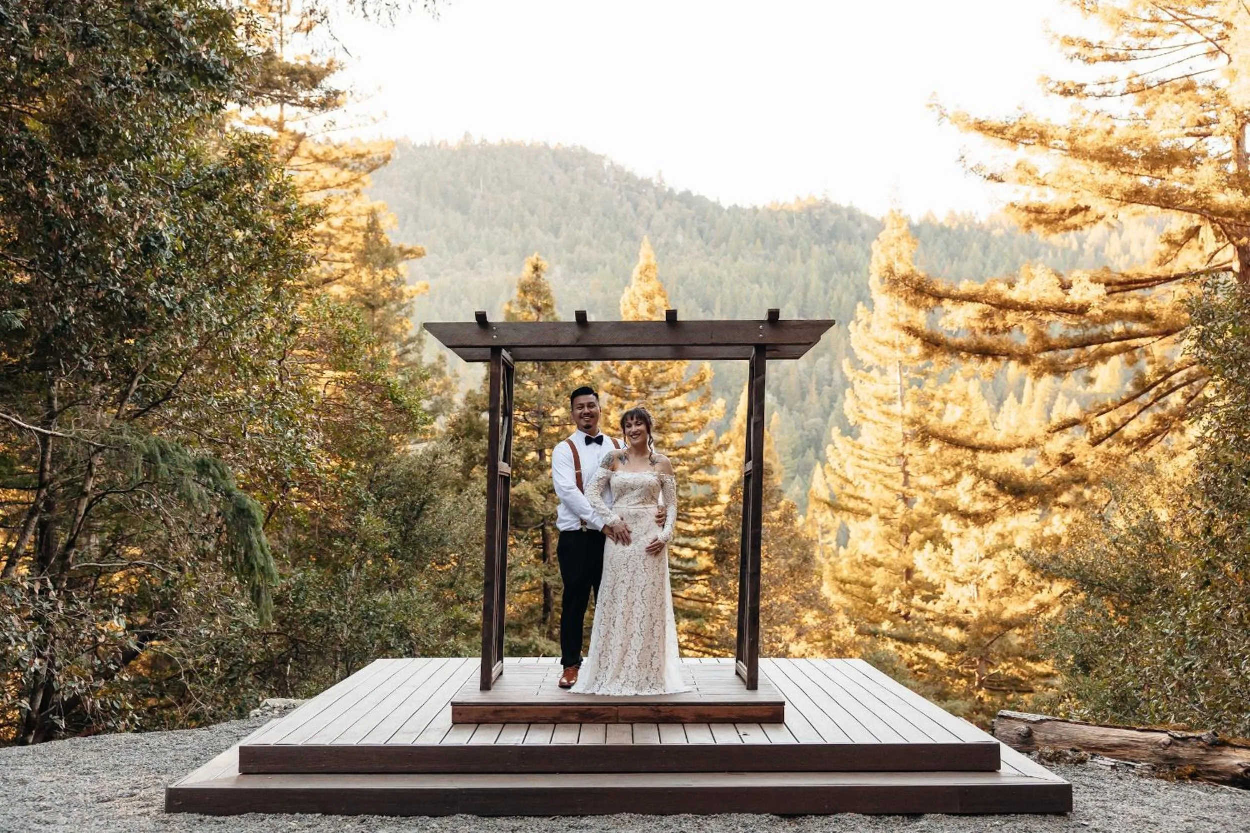 Natural landscape in Redwoods River Resort & Campground