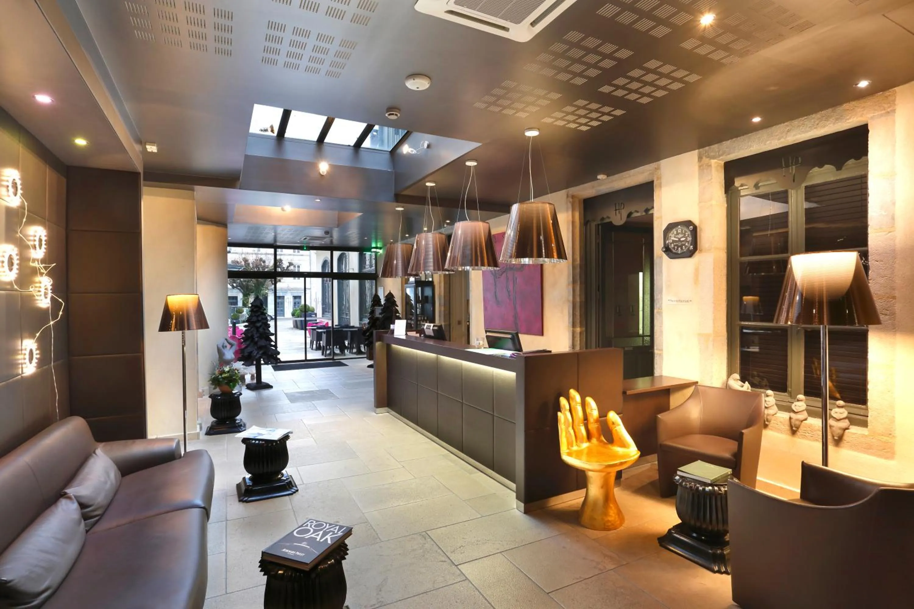 Lobby or reception in Hôtel de Paris