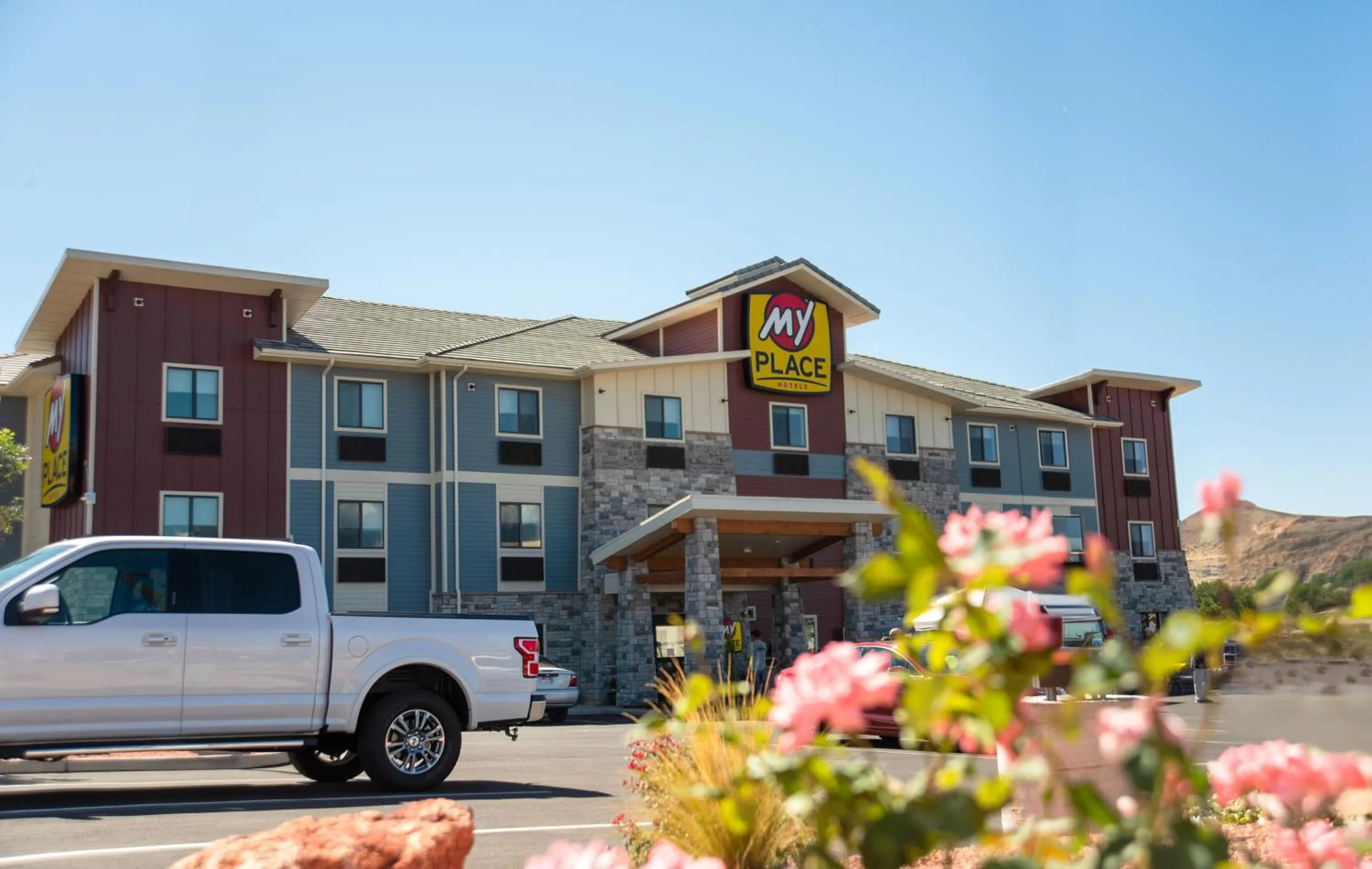 Property building in My Place Hotel-Hurricane, UT