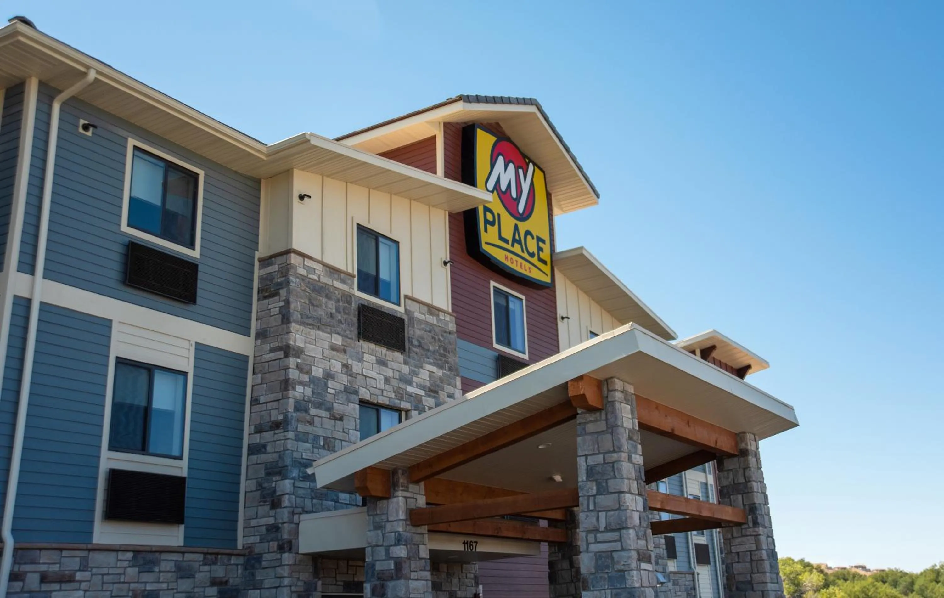 Property building in My Place Hotel-Hurricane, UT