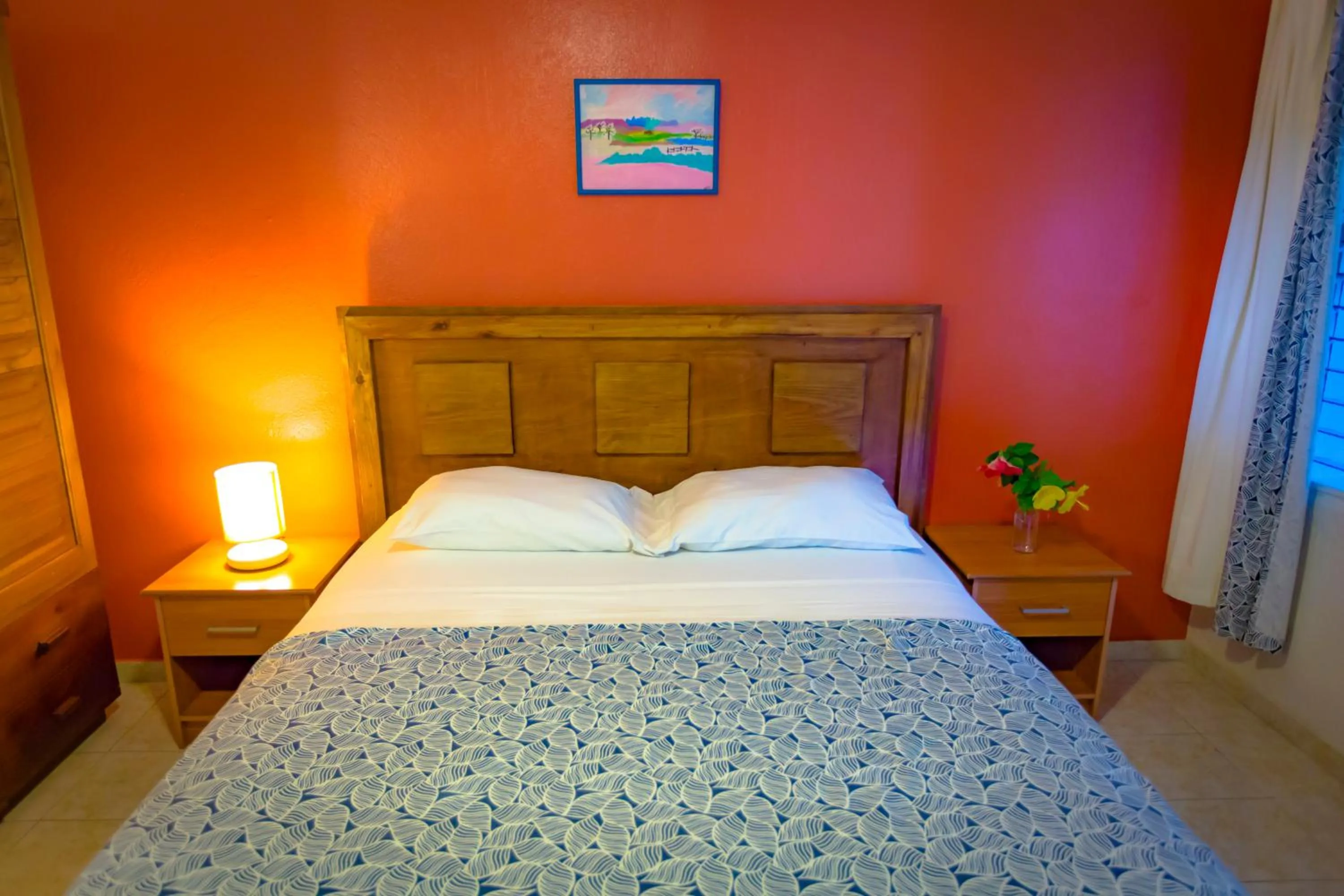 Bed in Hotel Restaurant Cyvadier Plage