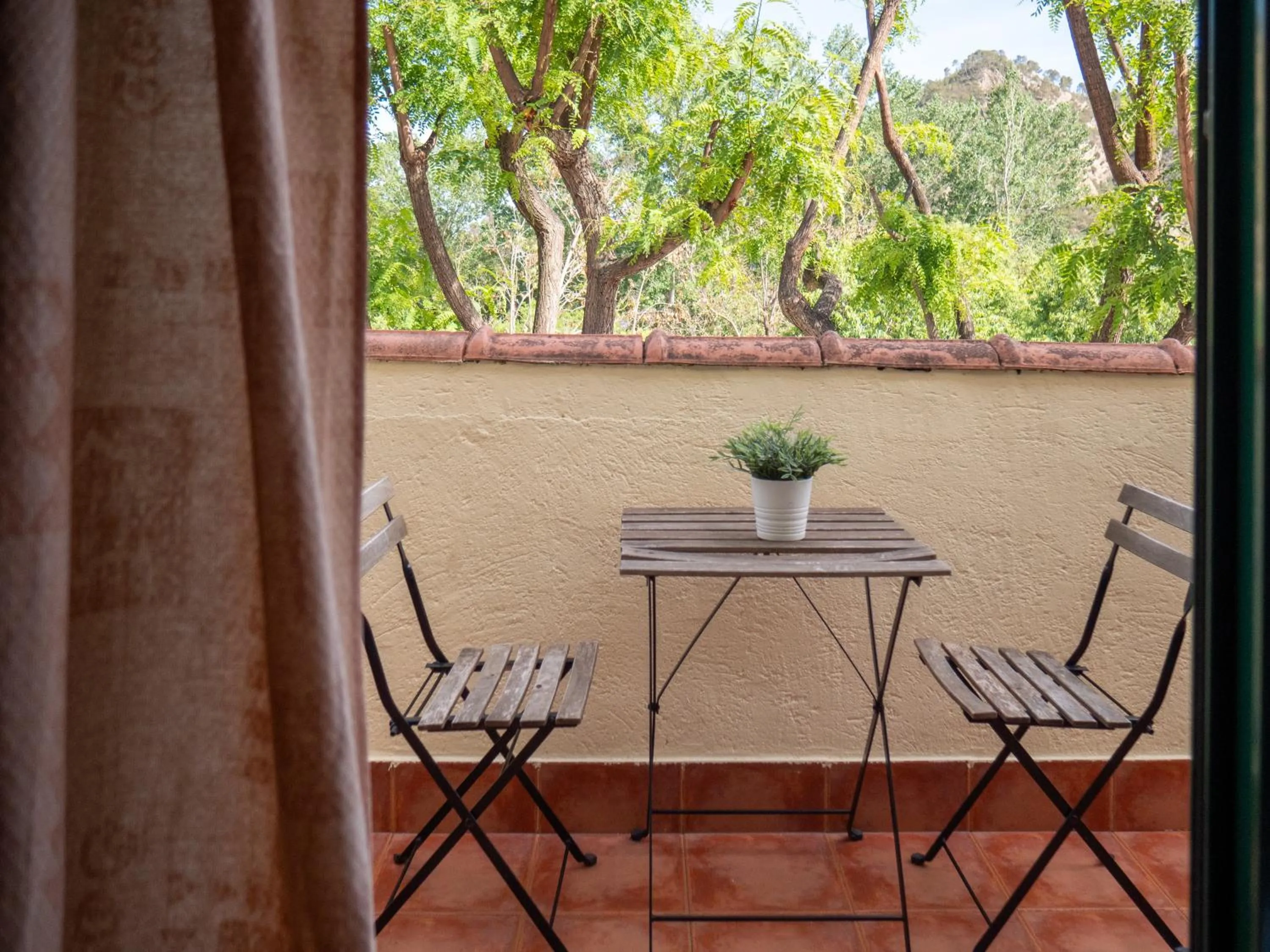 Balcony/Terrace in El Cerrao-PauNatura