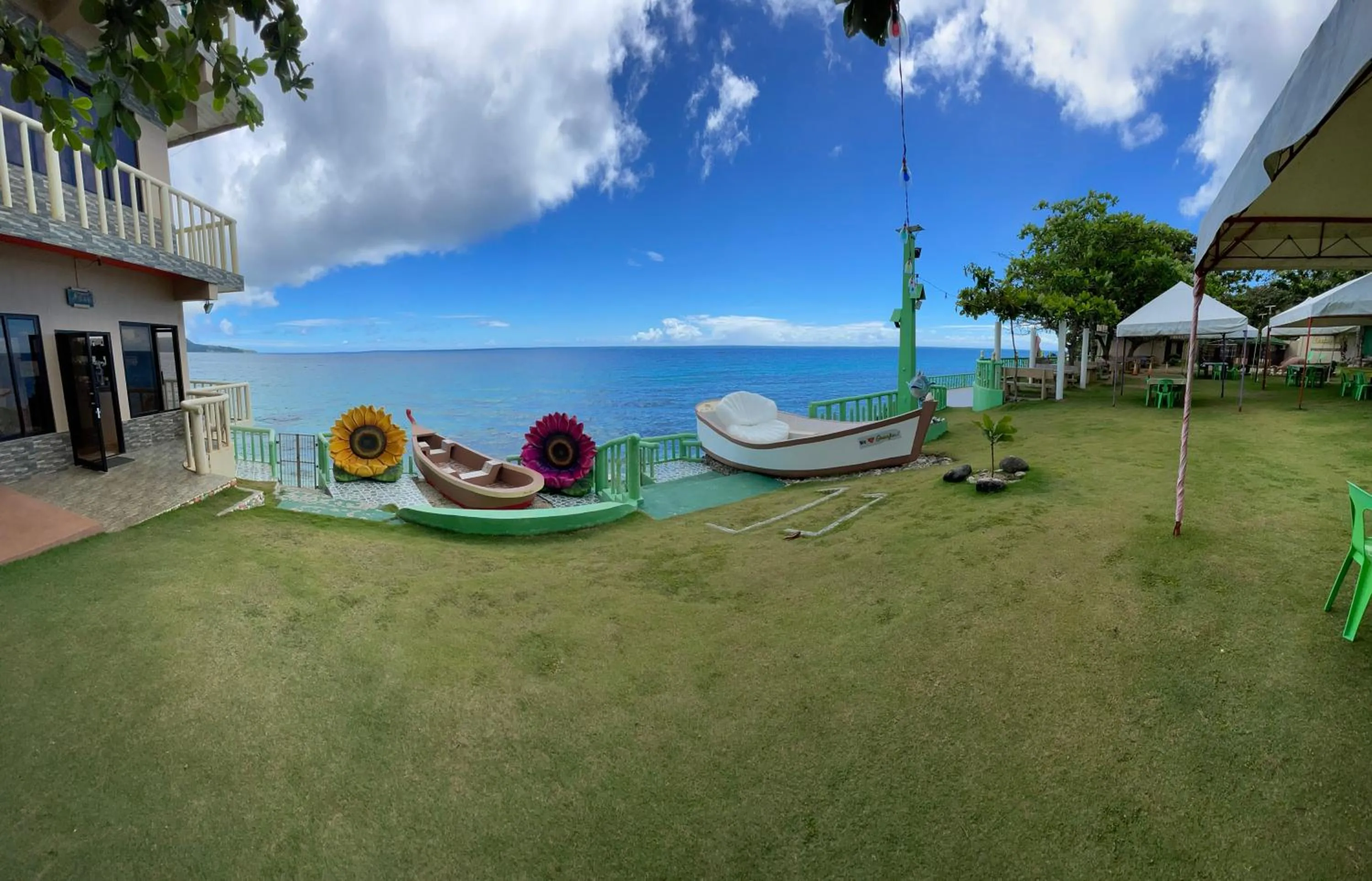 Property building in Oceanfront Beach Resort