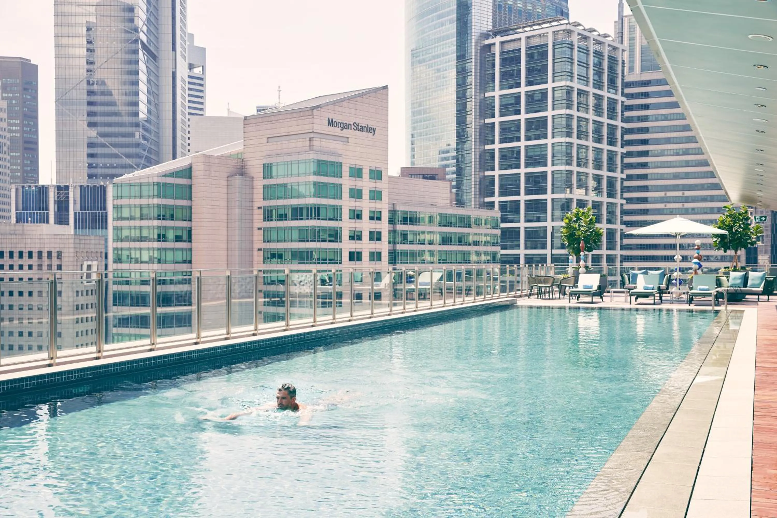 Swimming pool in Capri by Fraser China Square, Singapore