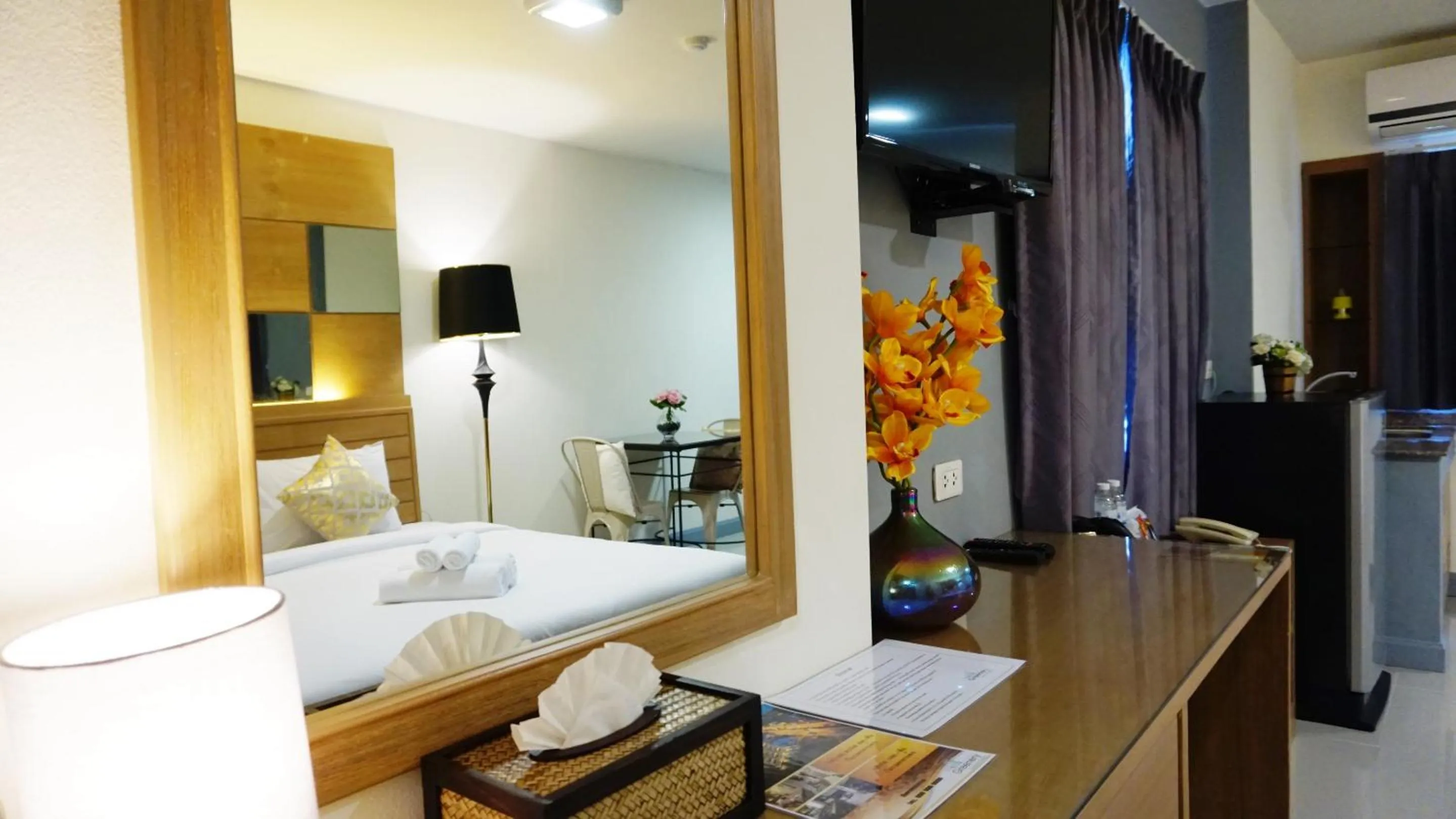 Bathroom, Bed in The Greenery central suite & hotel