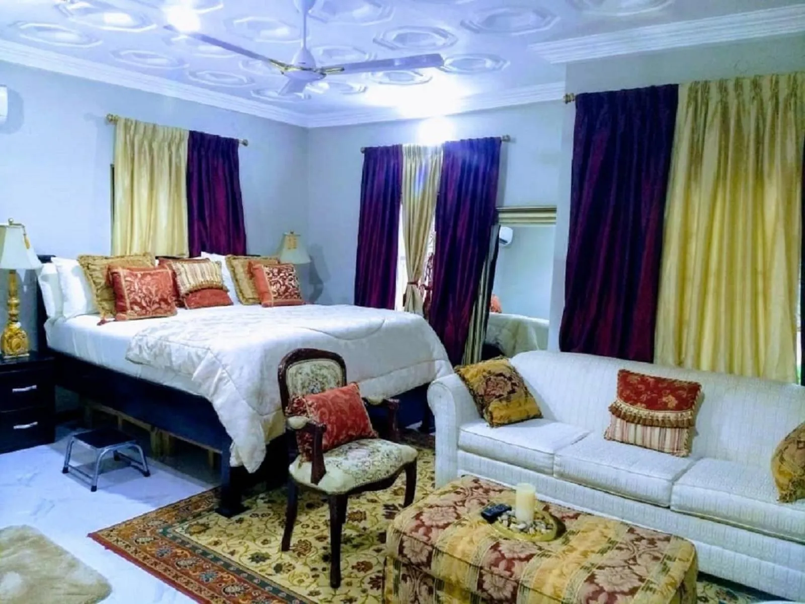 Bed in The Winford Boutique Hotel Achimota