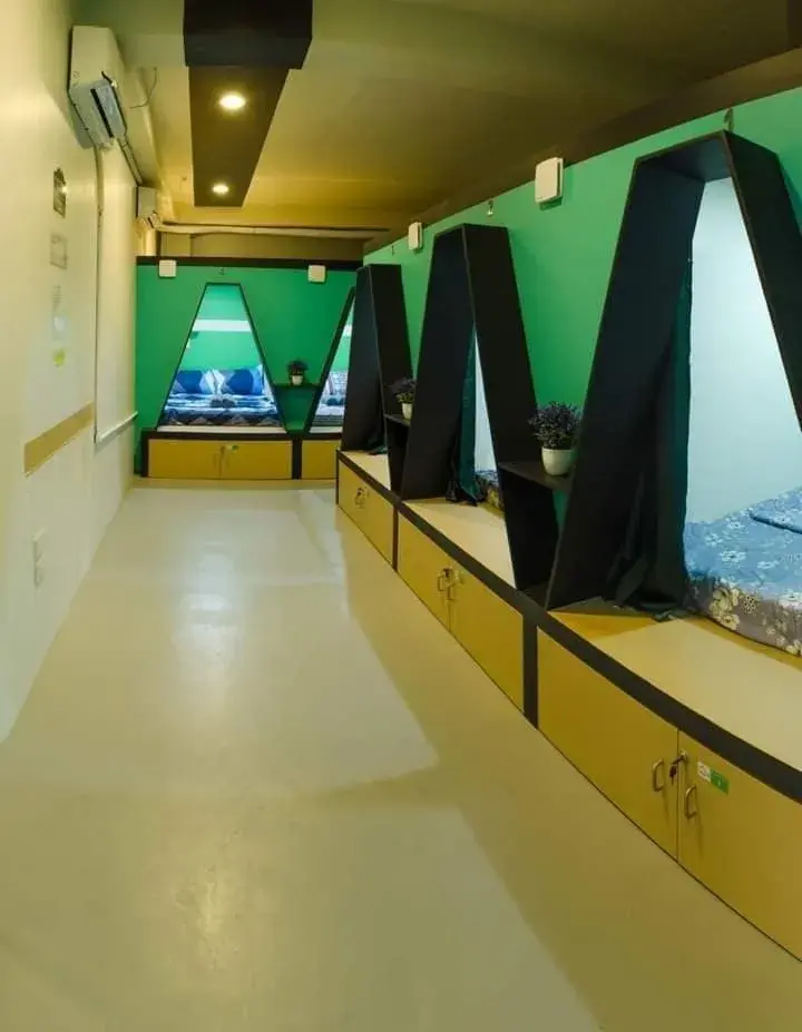 Kubo Shared Room with Common Bathroom in Napsule Suites Kubo Shared Room with Common Bathroom in Napsule Suites