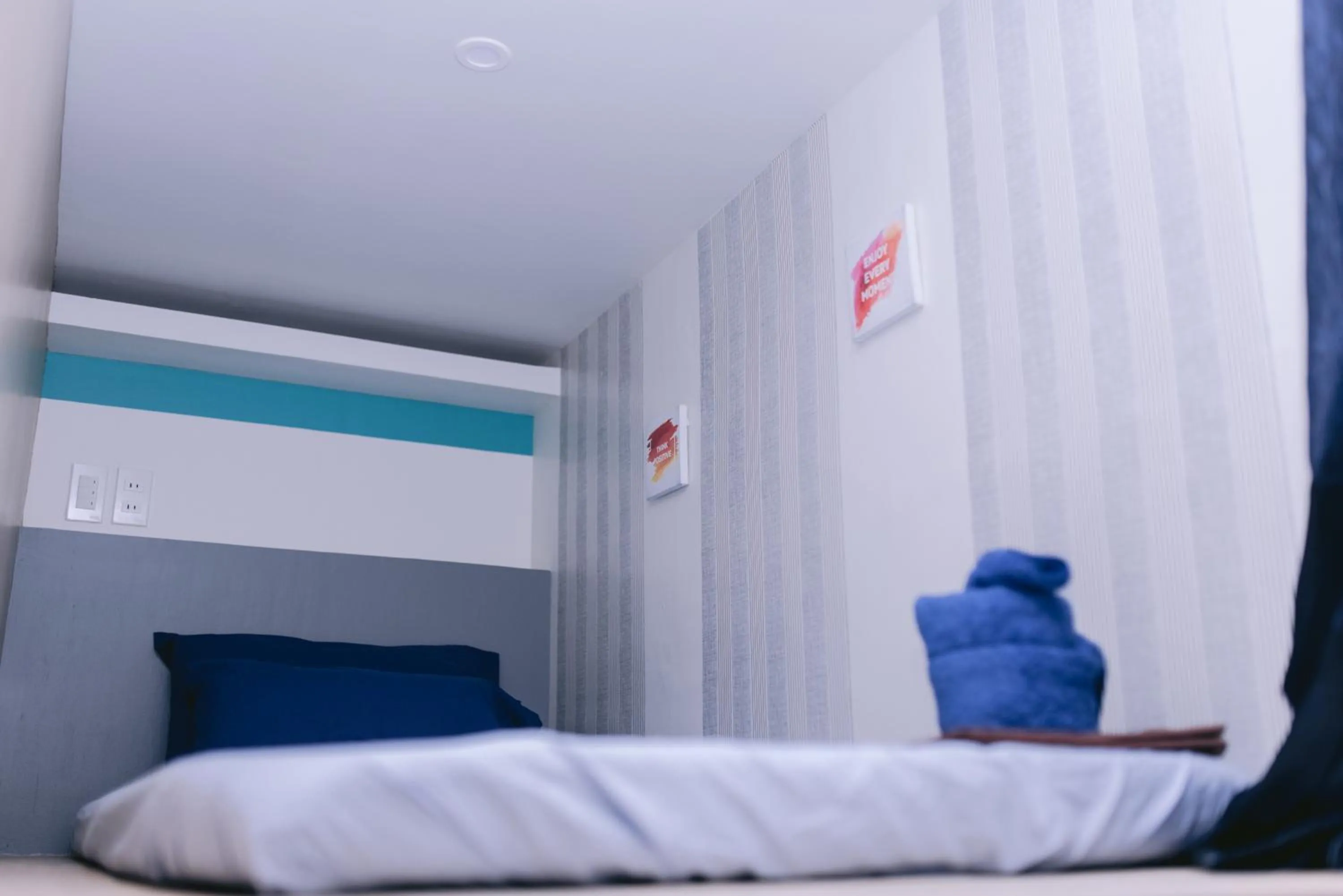 Bed in Napsule Suites