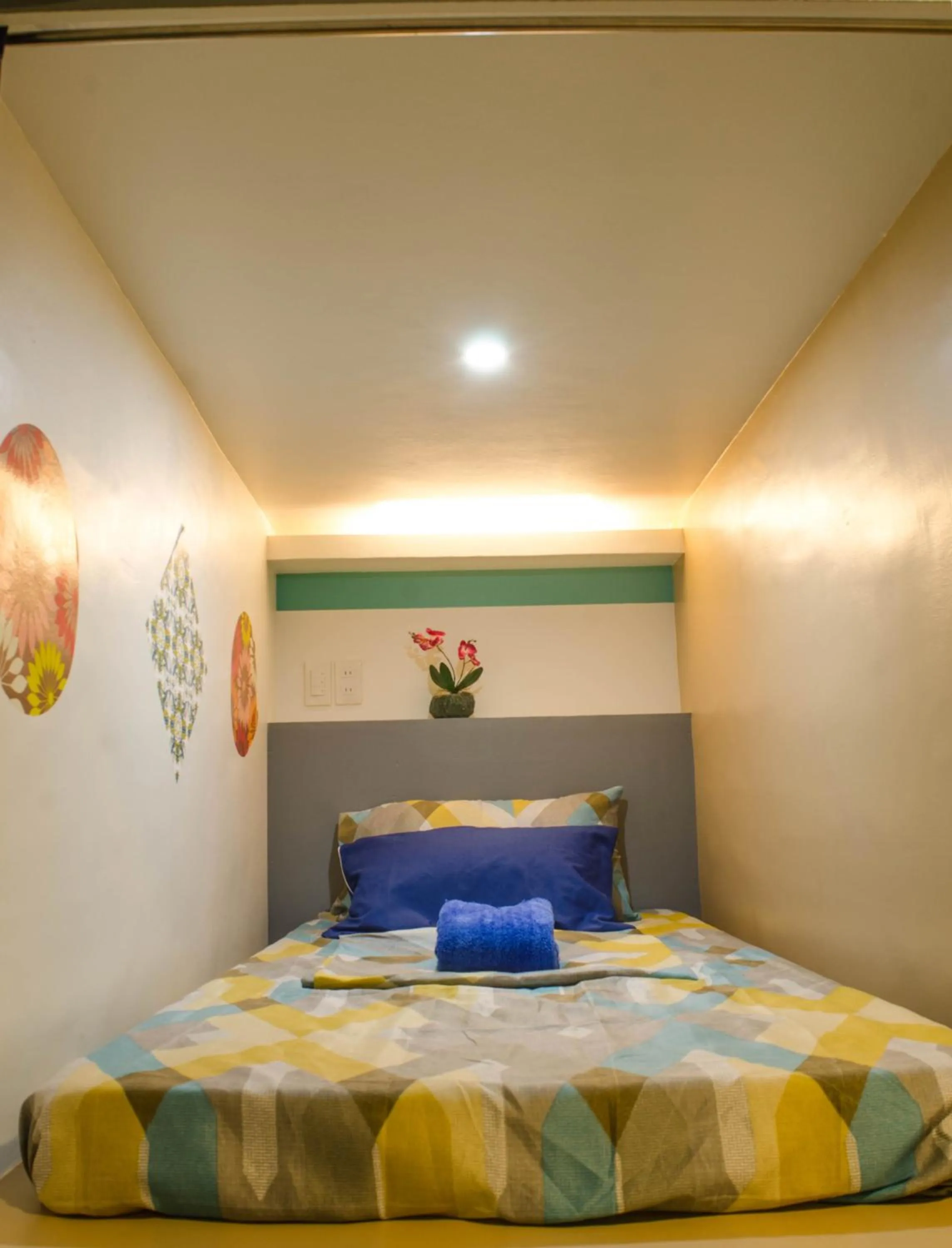 Bed in Napsule Suites