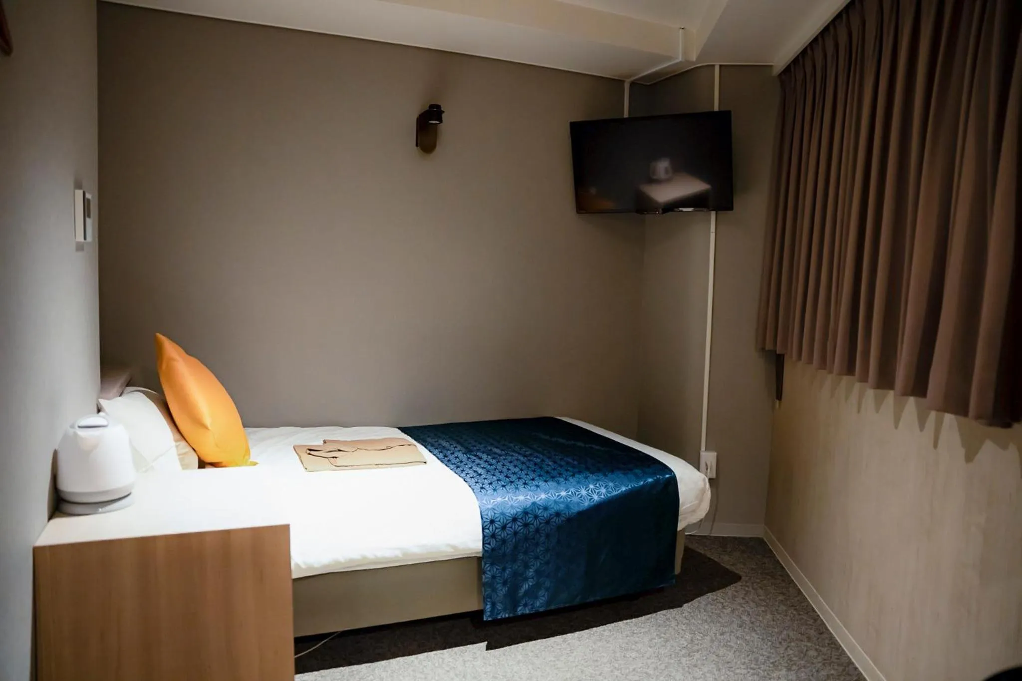 Bed in Hotel S-Presso North