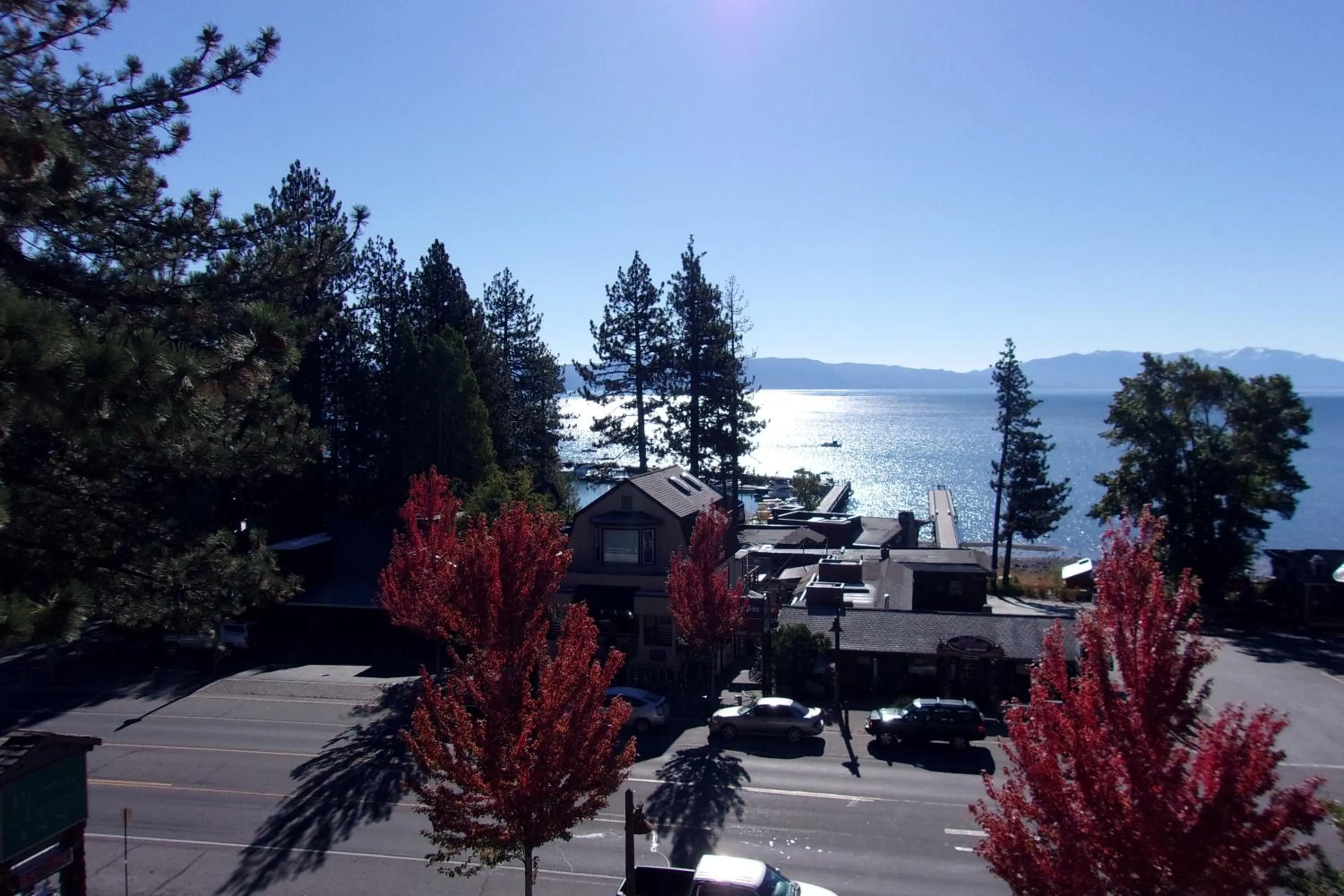 Lake view in Pepper Tree Inn Tahoe City