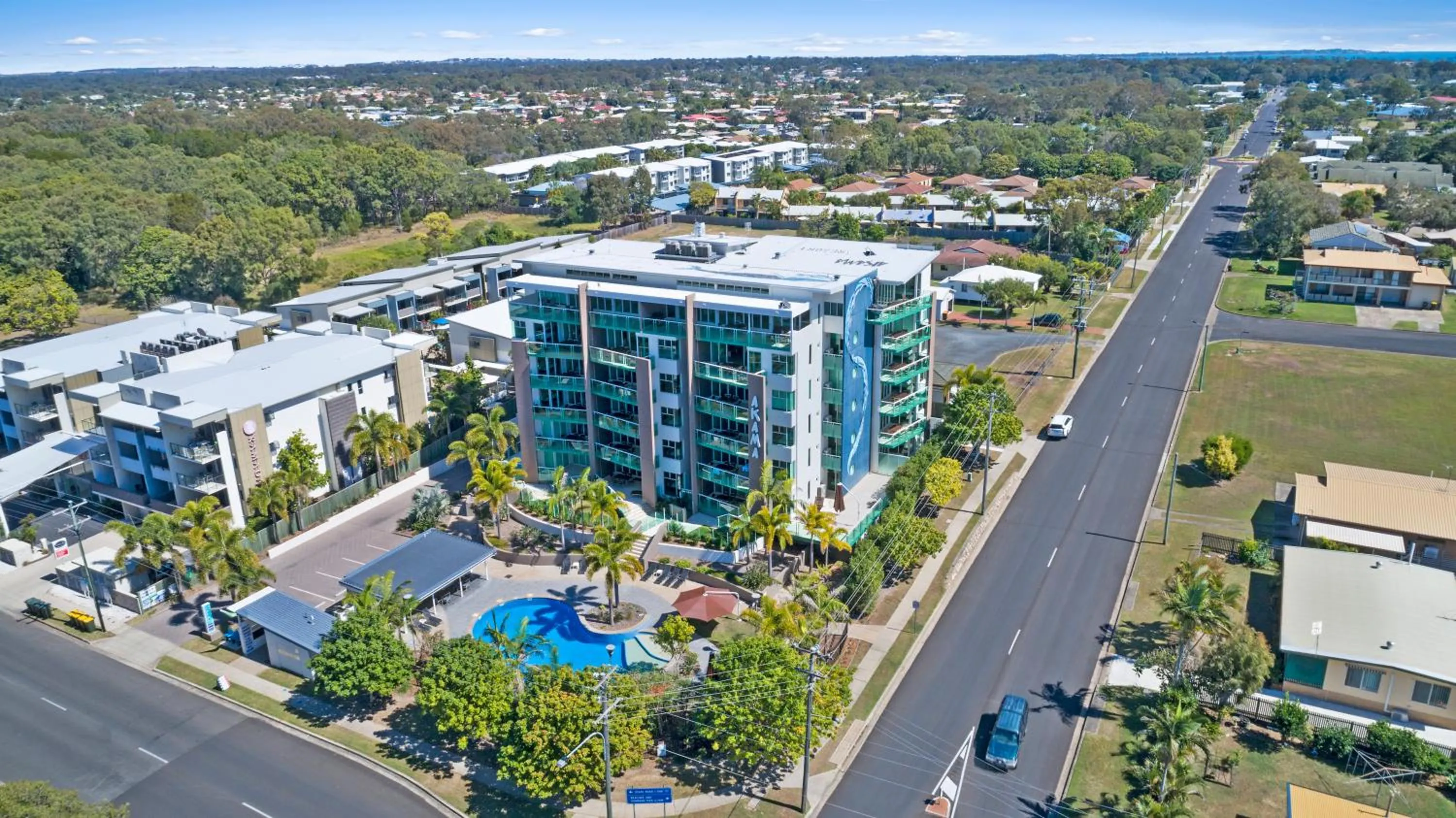 Bird's eye view in Akama Resort