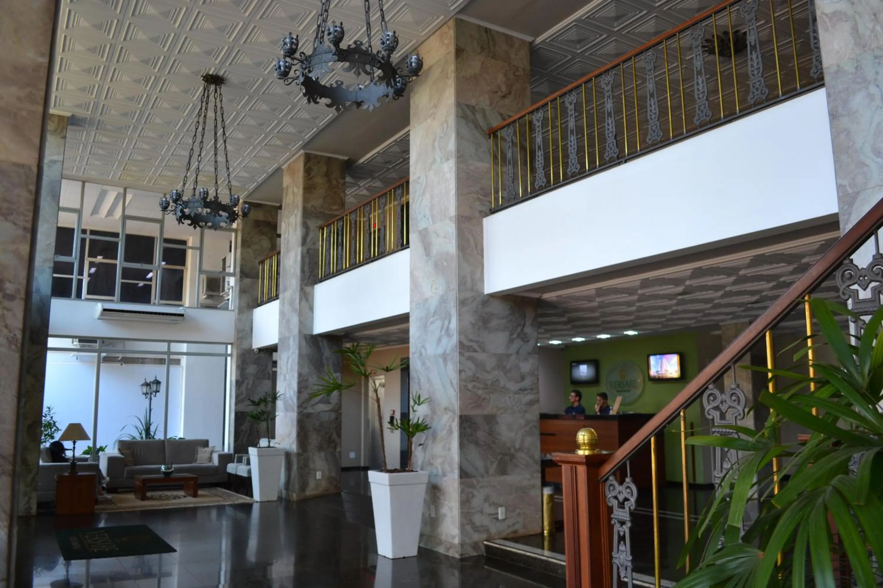 Lobby or reception in Hotel Maerkli