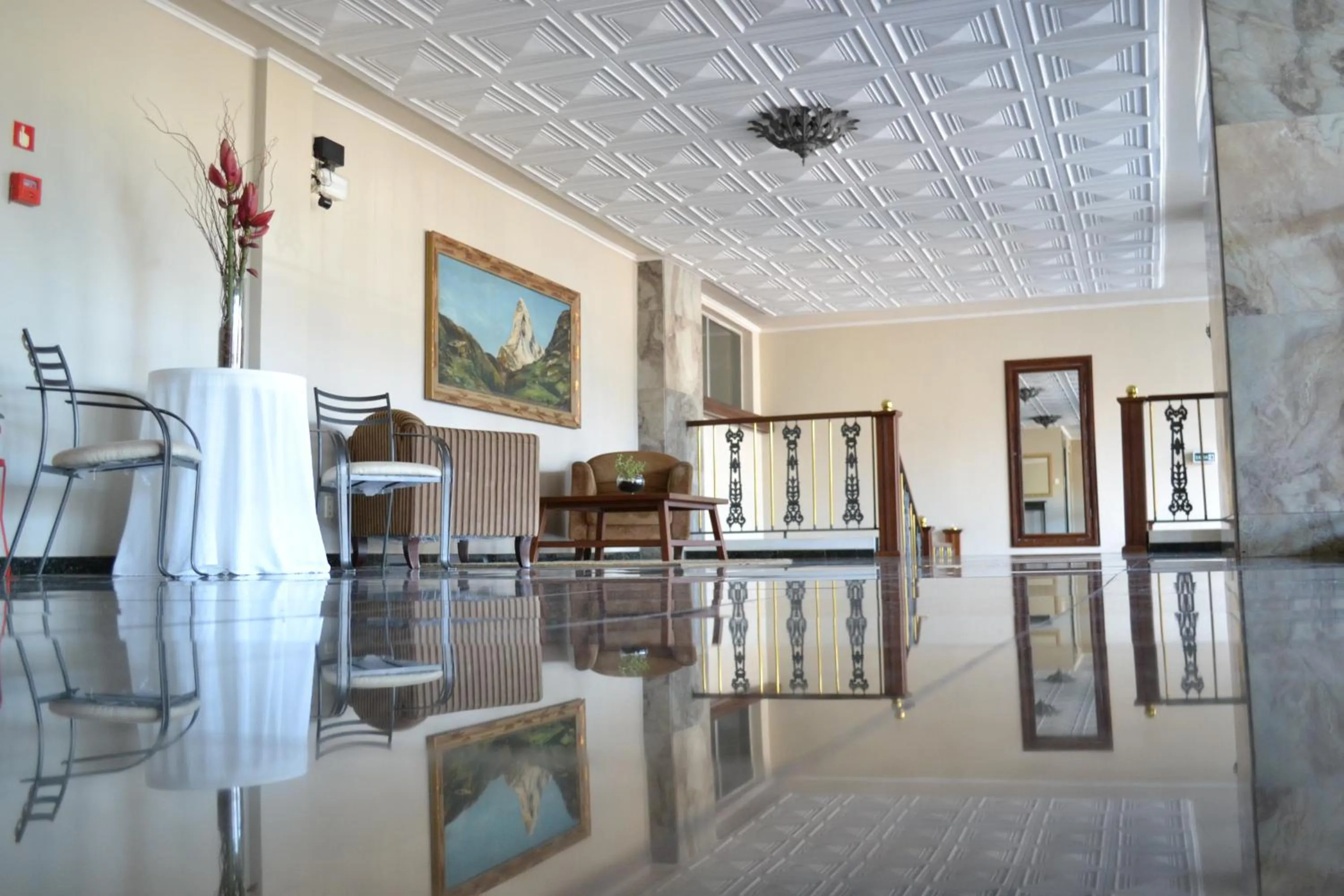 Lobby or reception in Hotel Maerkli