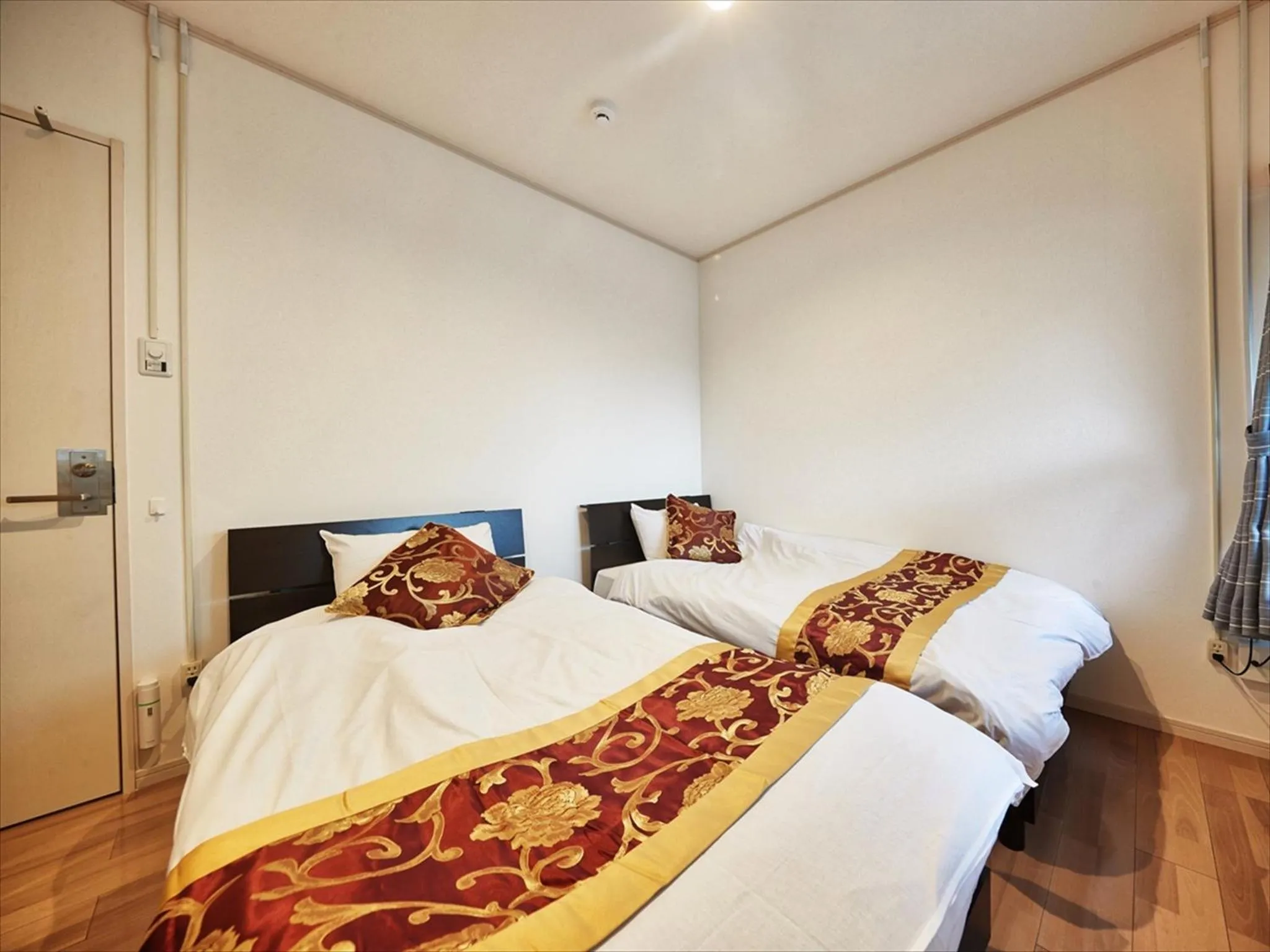 Bed in Okinawa City Hotel