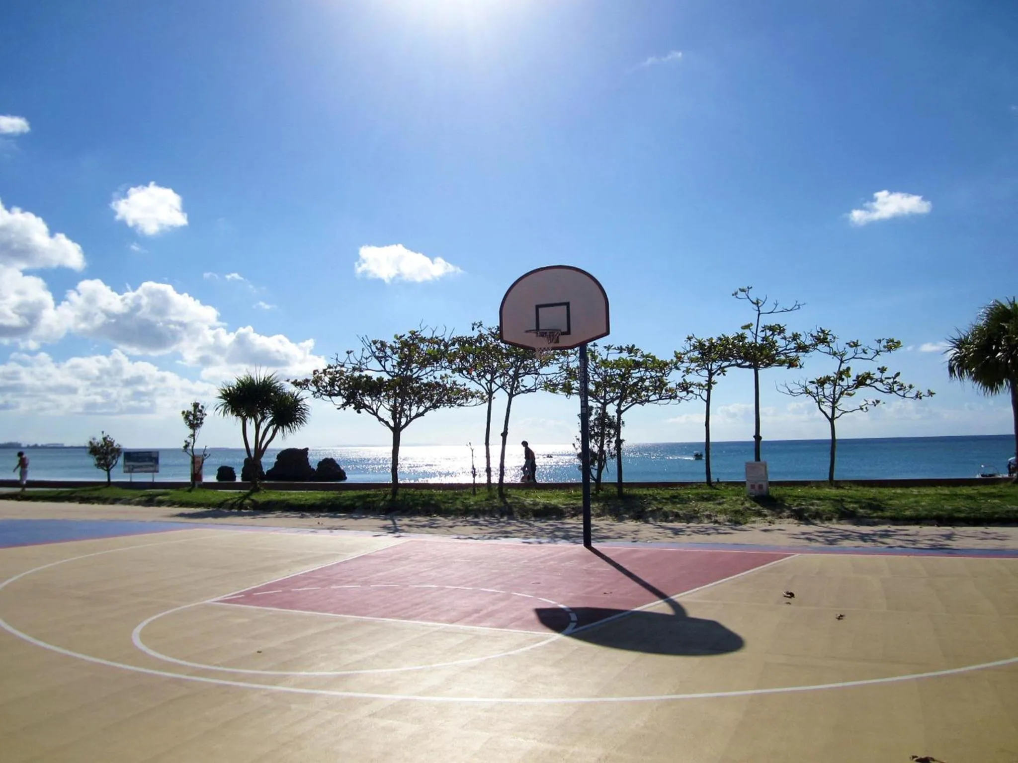 Beach in Okinawa City Hotel