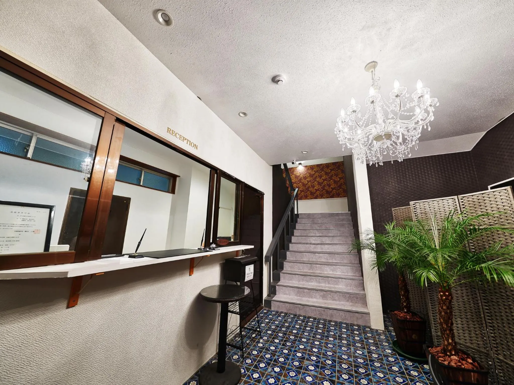 Lobby or reception in Okinawa City Hotel