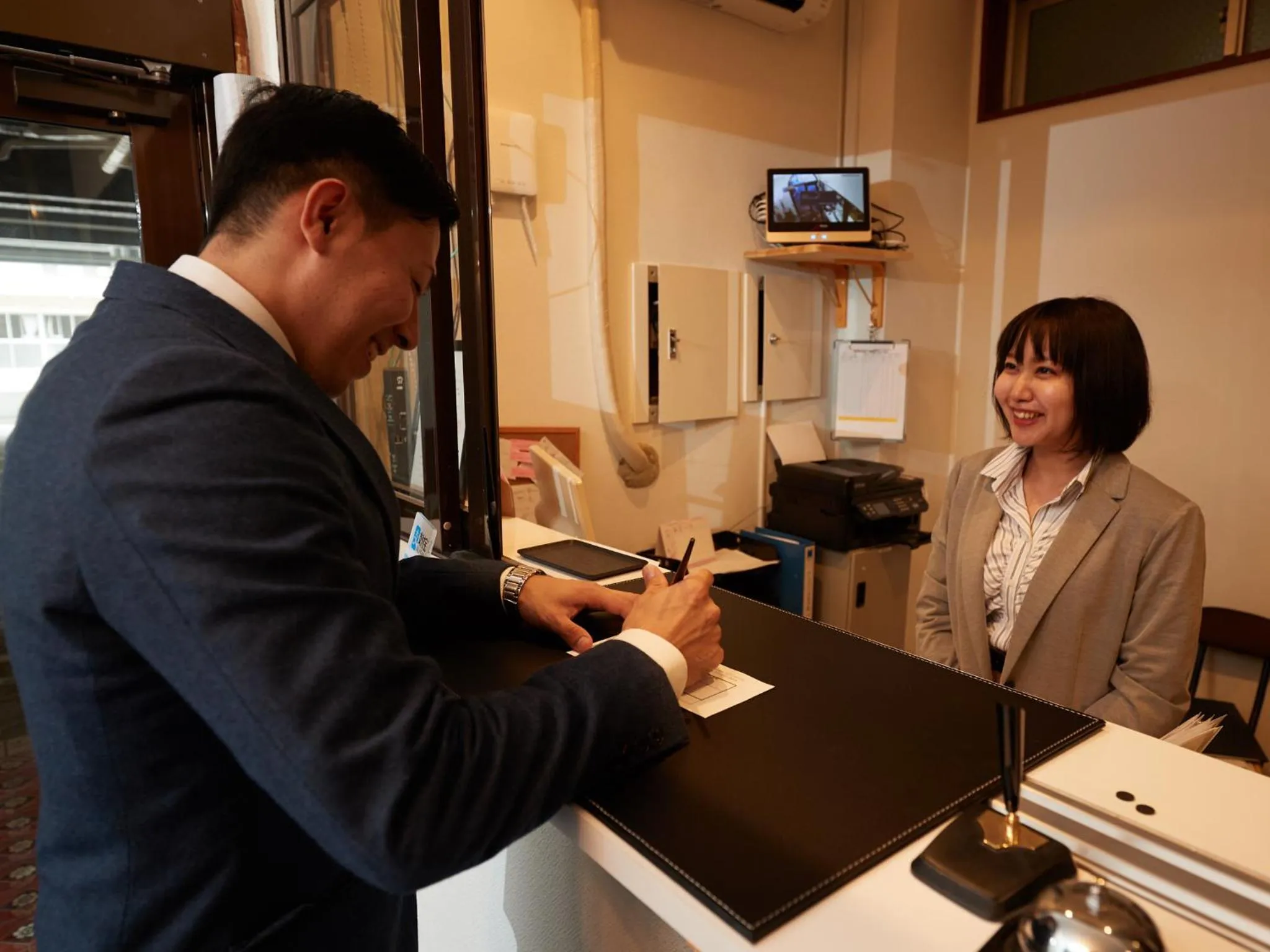 Lobby or reception in Okinawa City Hotel