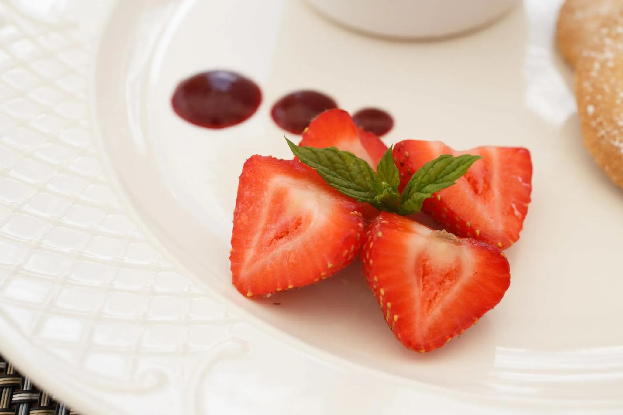 Food close-up in Badgers Mount Hotel