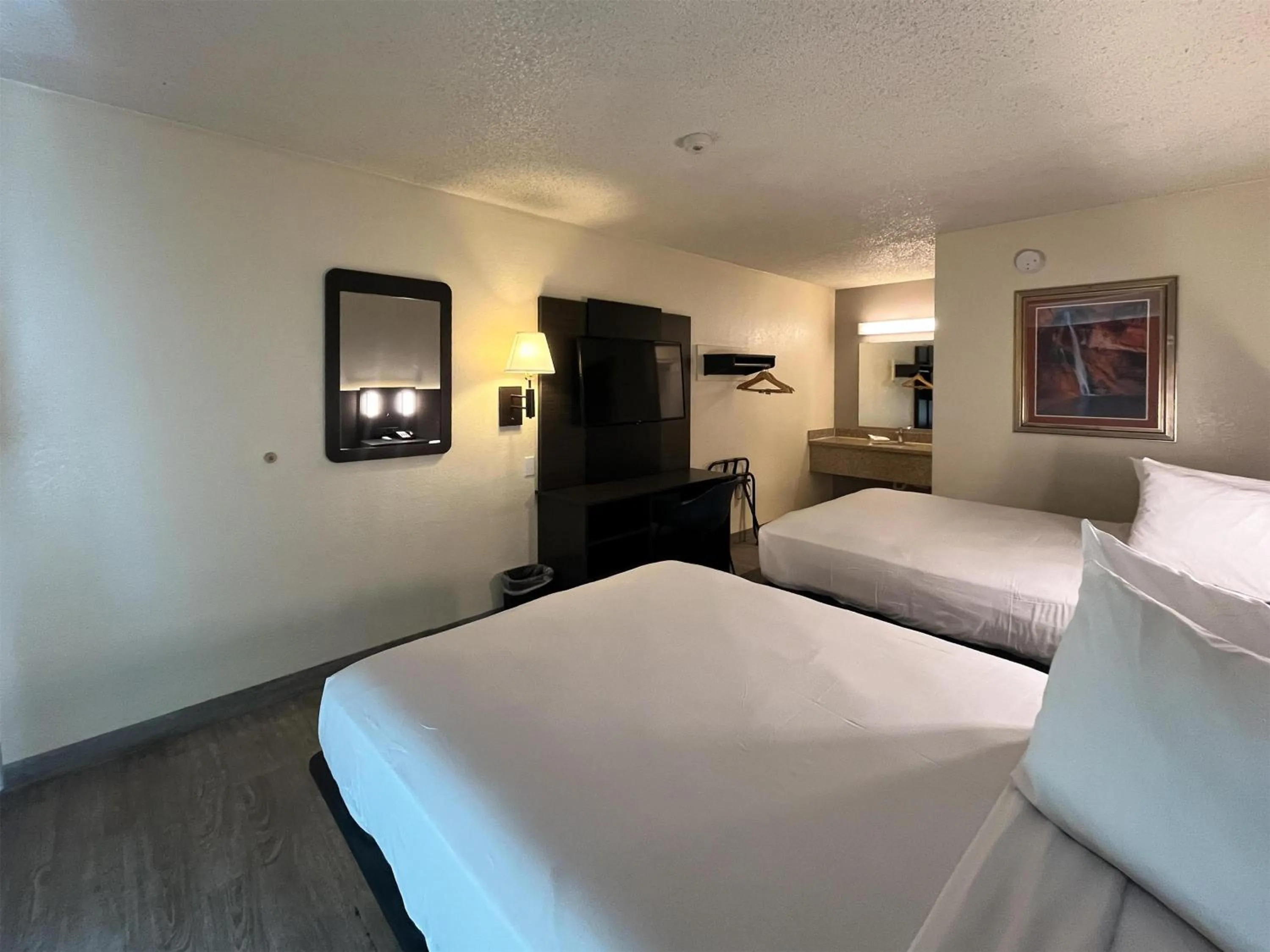 Bedroom, Bed in Motel 6 Las Vegas, NV - Strip