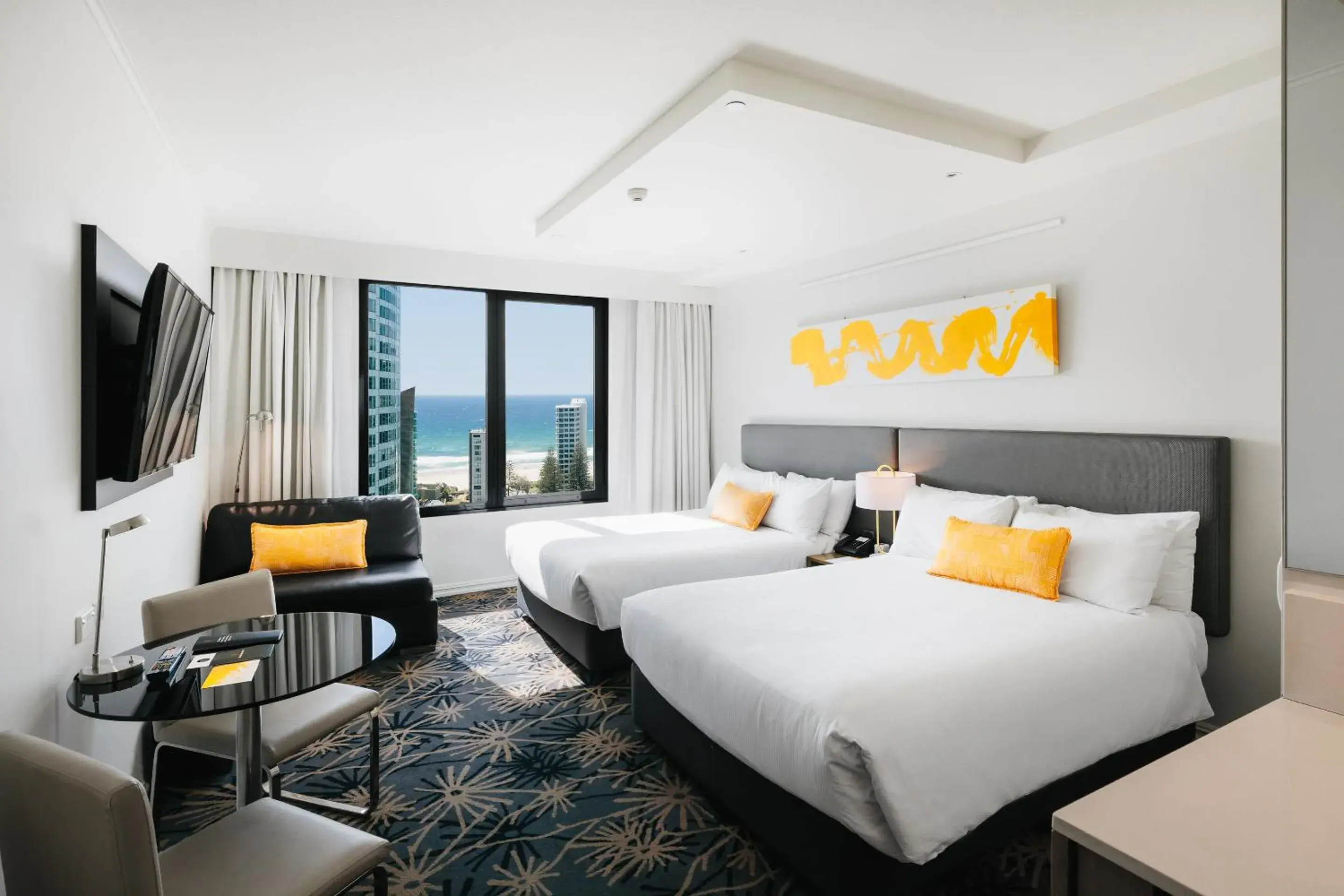 Standard Ocean View - Two Double Beds in voco Gold Coast, an IHG Hotel Standard Ocean View - Two Double Beds in voco Gold Coast, an IHG Hotel