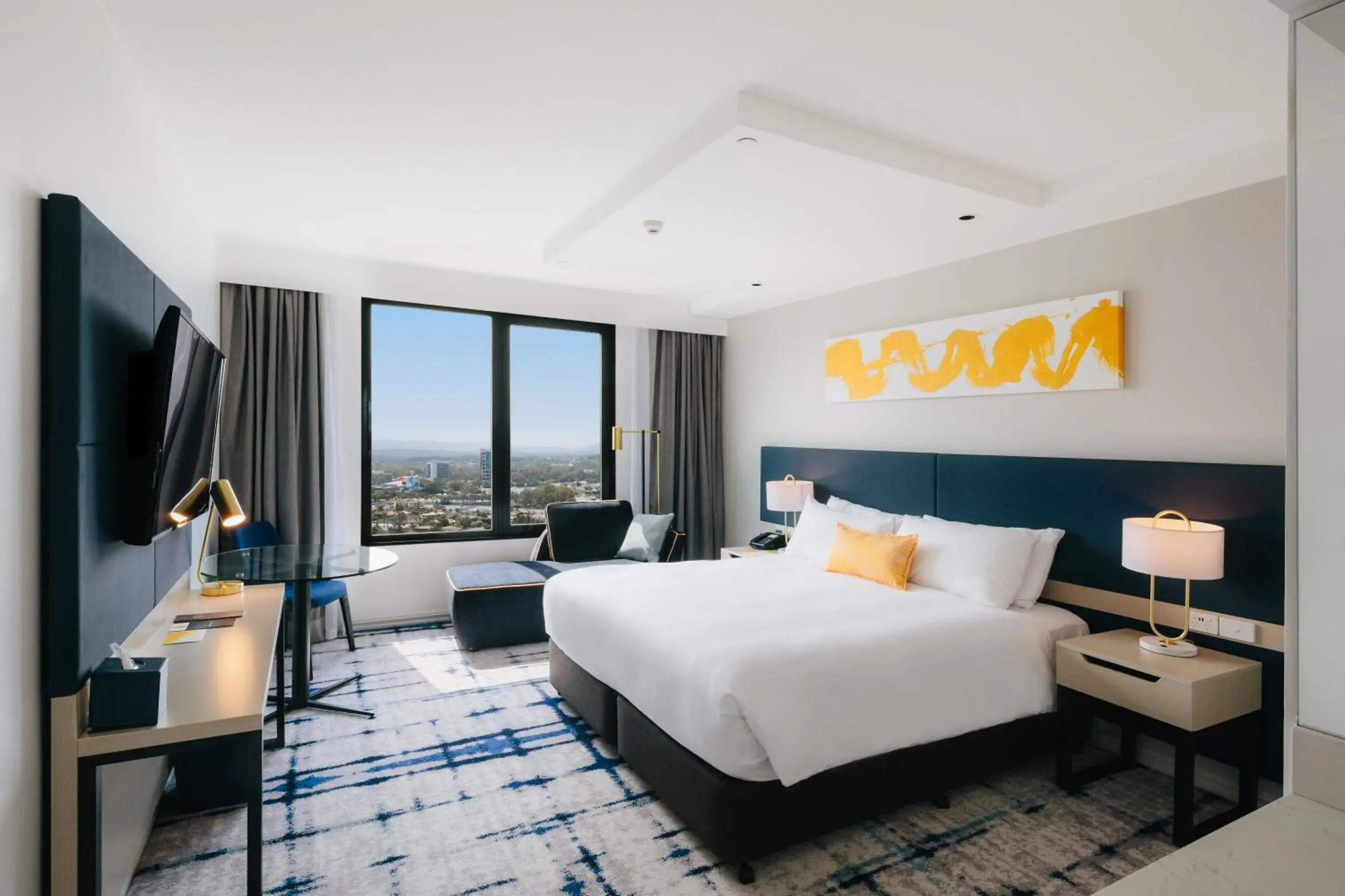 Premium King Room with Mountain View in voco Gold Coast by IHG Premium King Room with Mountain View in voco Gold Coast by IHG