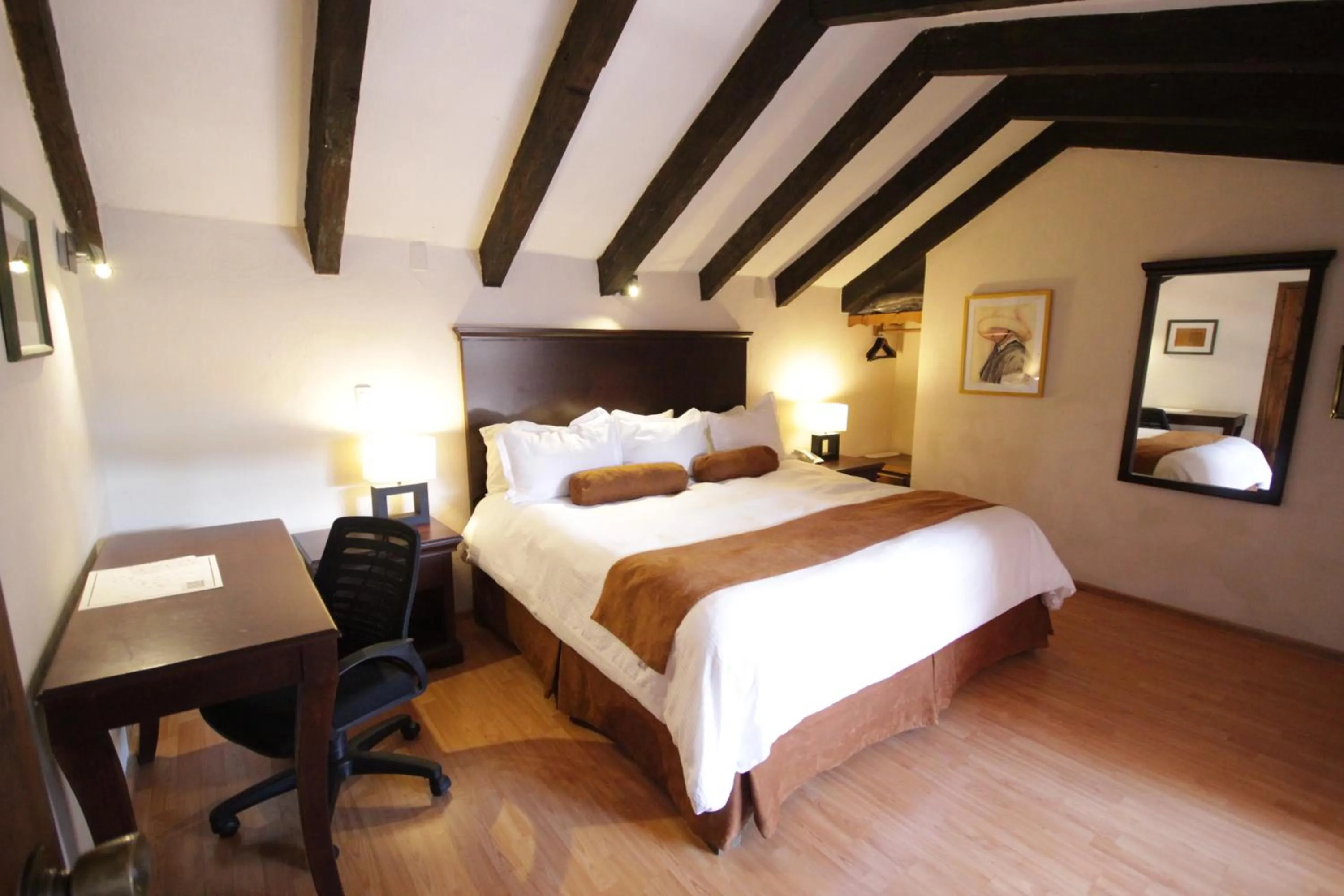 Bedroom, Bed in Hotel Casa Mexicana