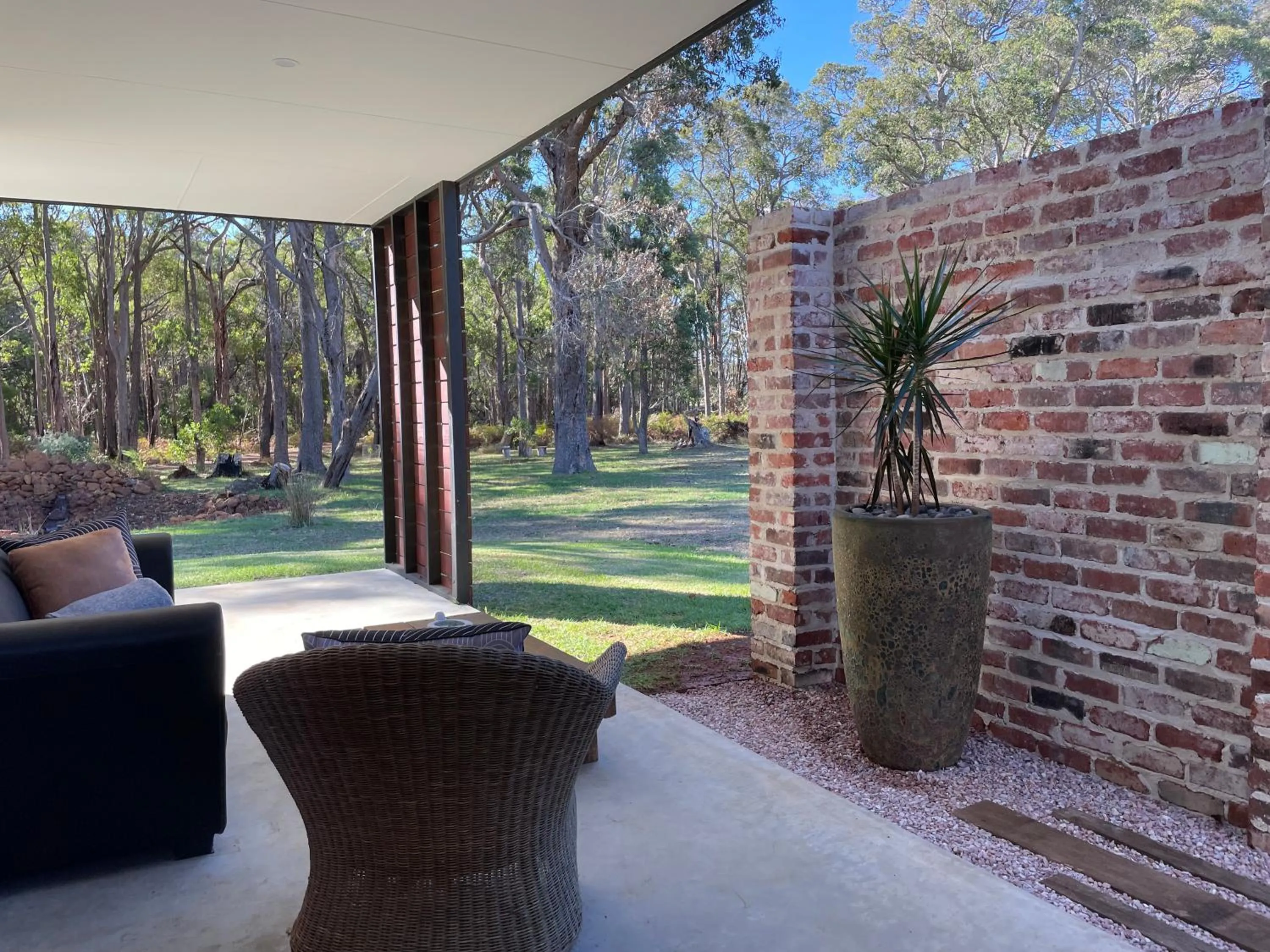 Patio in Simala Retreat
