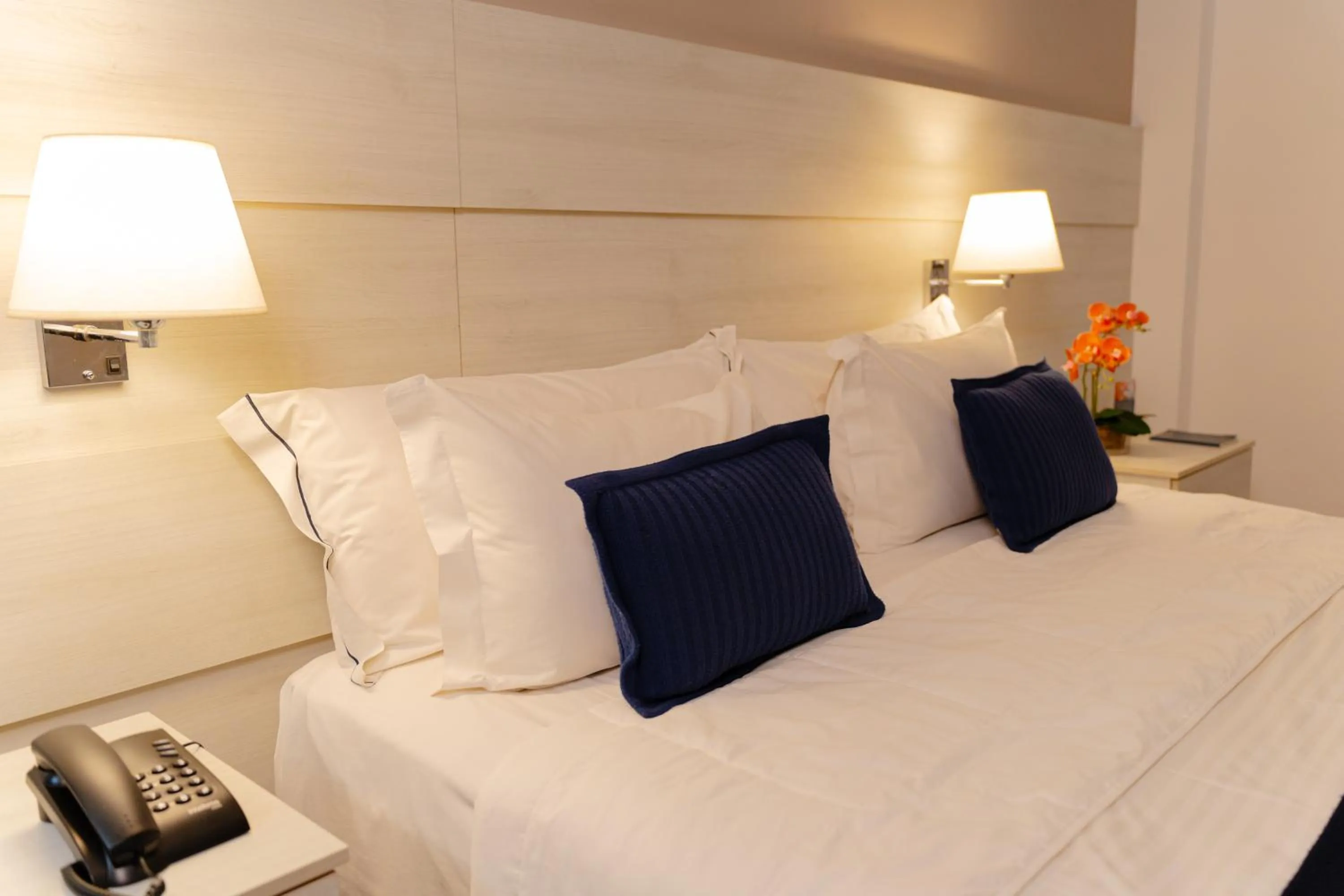 Bed in Camaçari Plaza Hotel