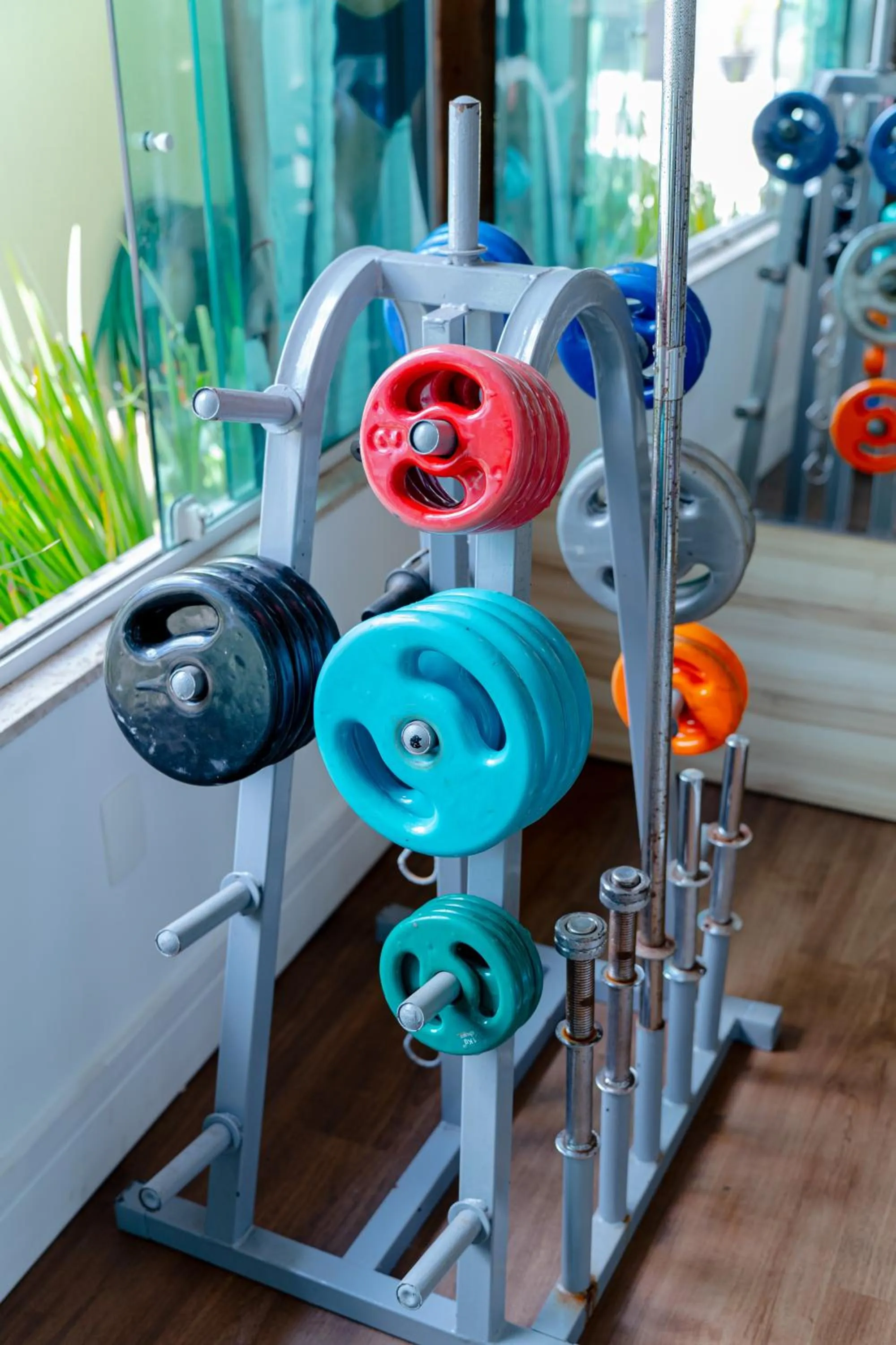 Fitness centre/facilities in Camaçari Plaza Hotel