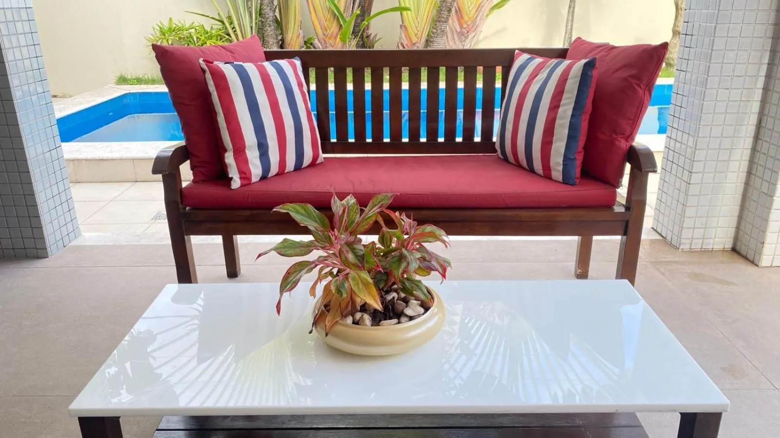Seating area in Camaçari Plaza Hotel