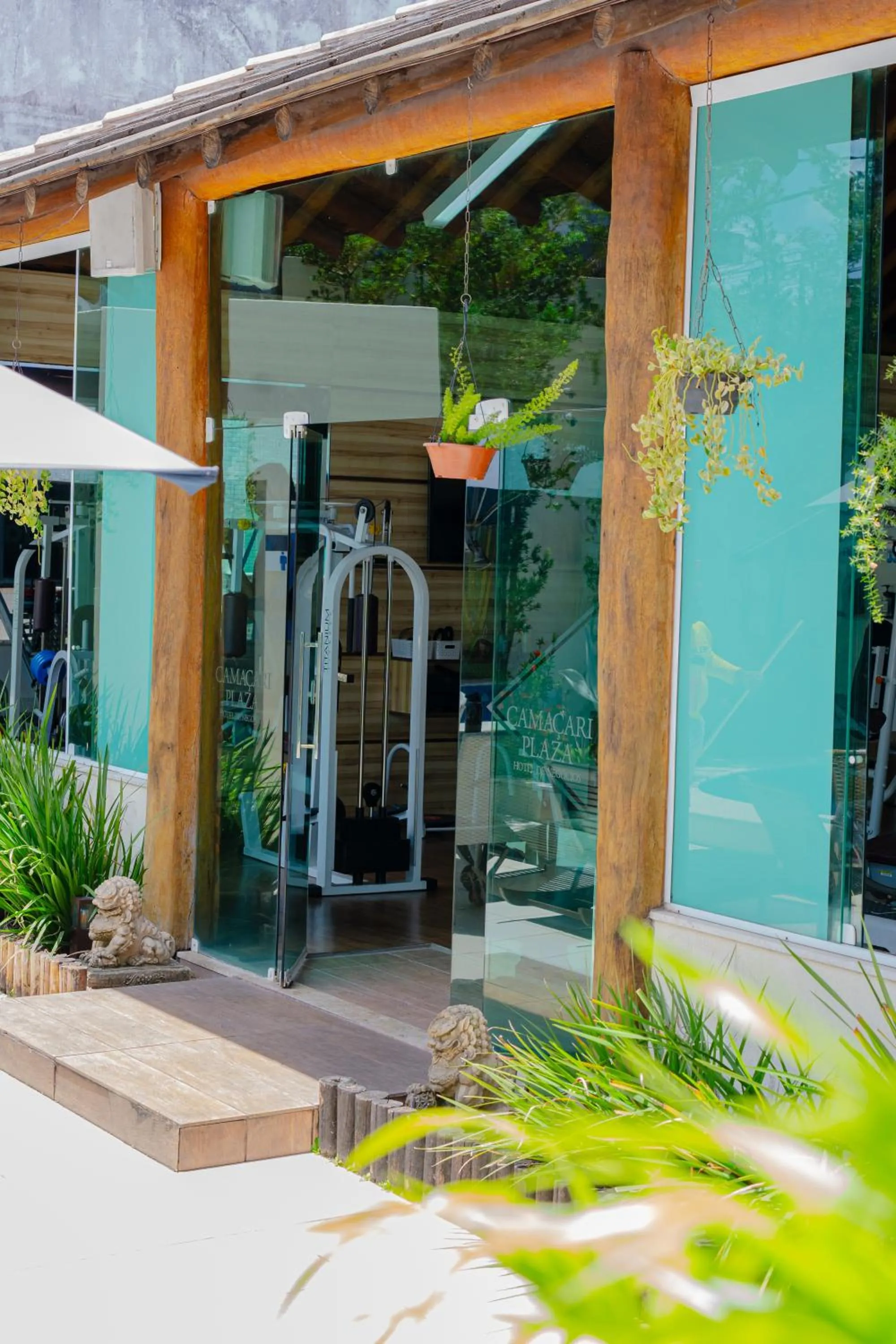 Fitness centre/facilities in Camaçari Plaza Hotel