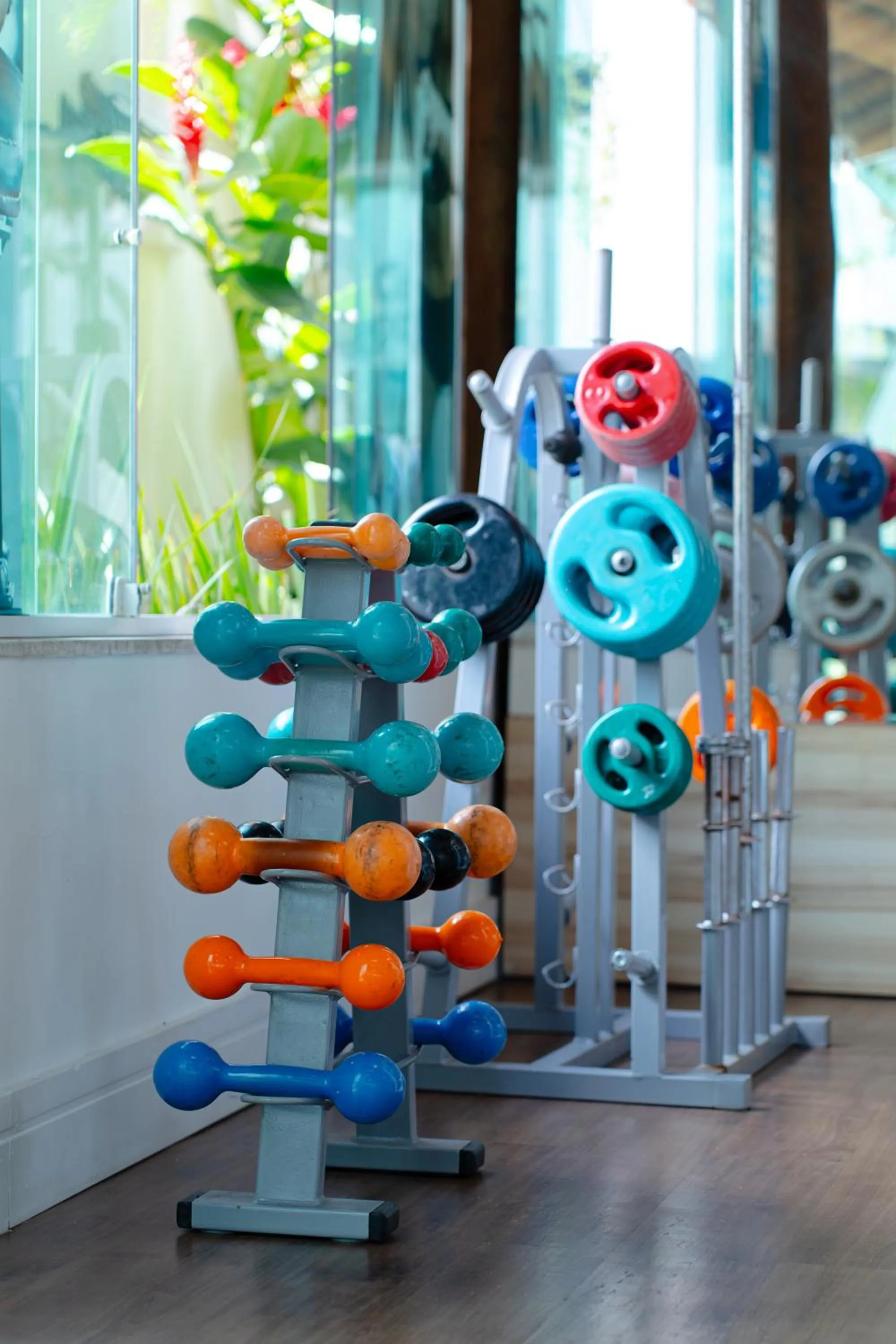 Fitness centre/facilities in Camaçari Plaza Hotel