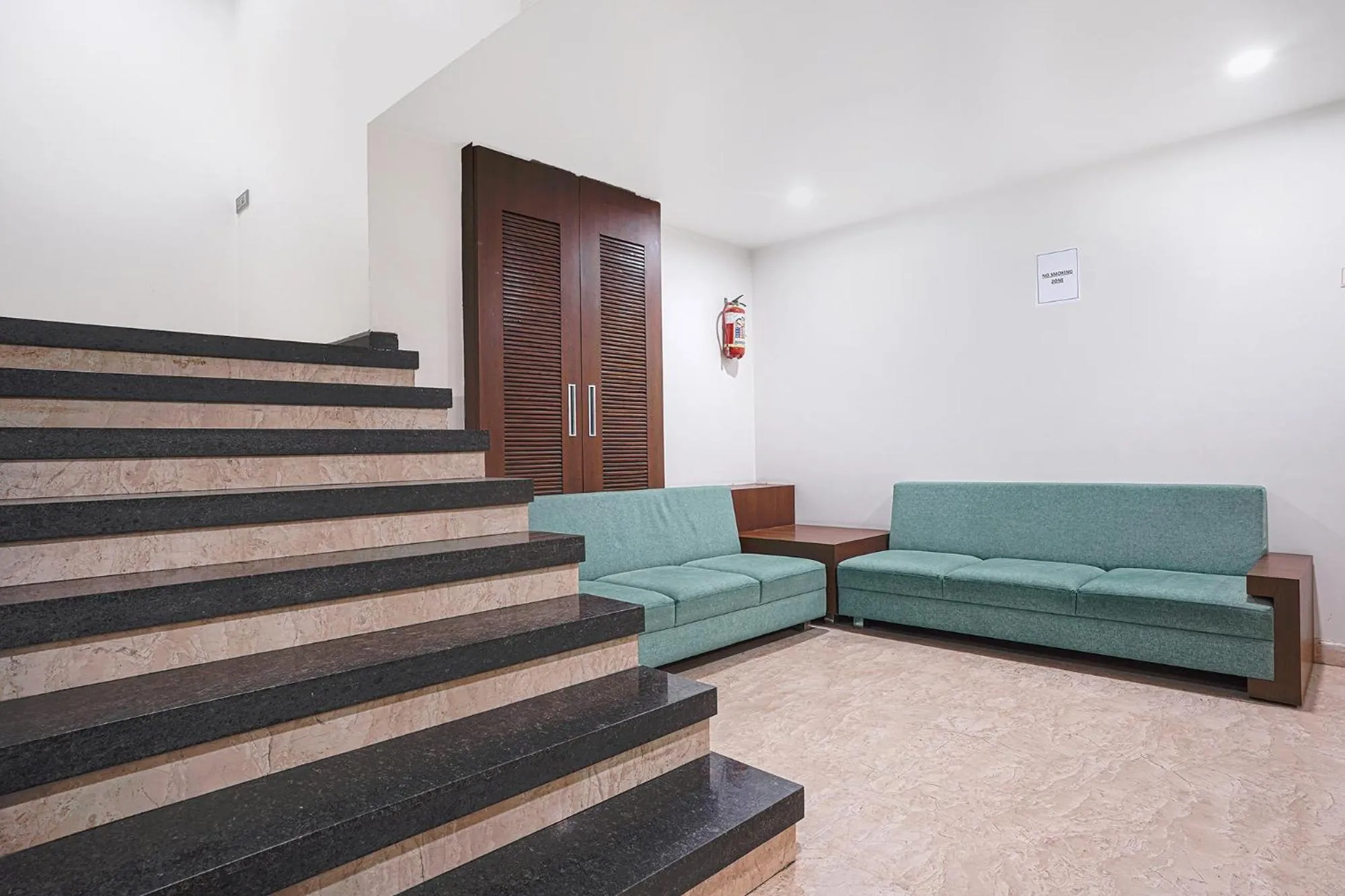 Seating area in FabHotel Jwel Palace