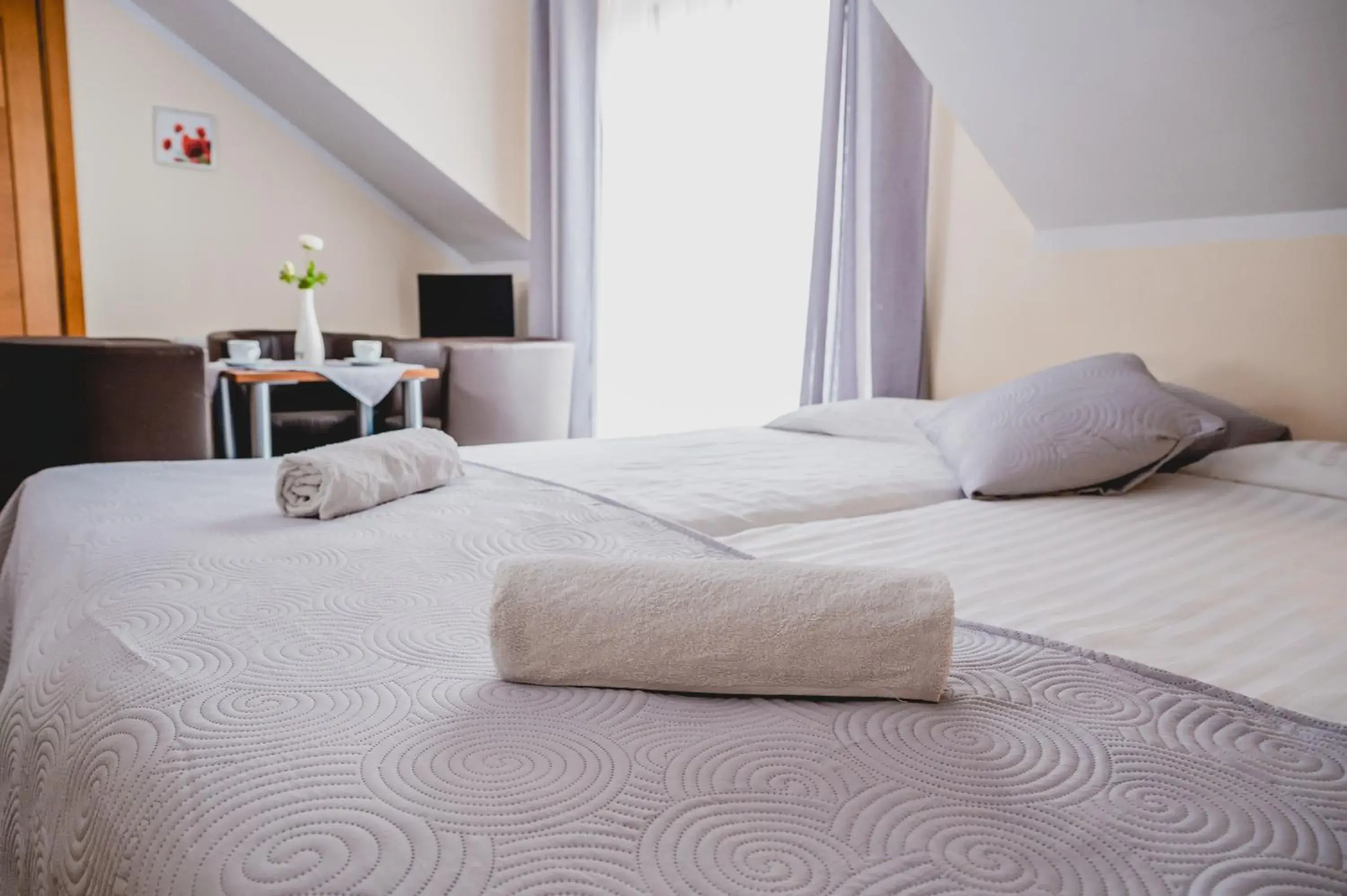 Quadruple Room with Balcony in Hotel nad morzem- Art-Pension Quadruple Room with Balcony in Hotel nad morzem- Art-Pension